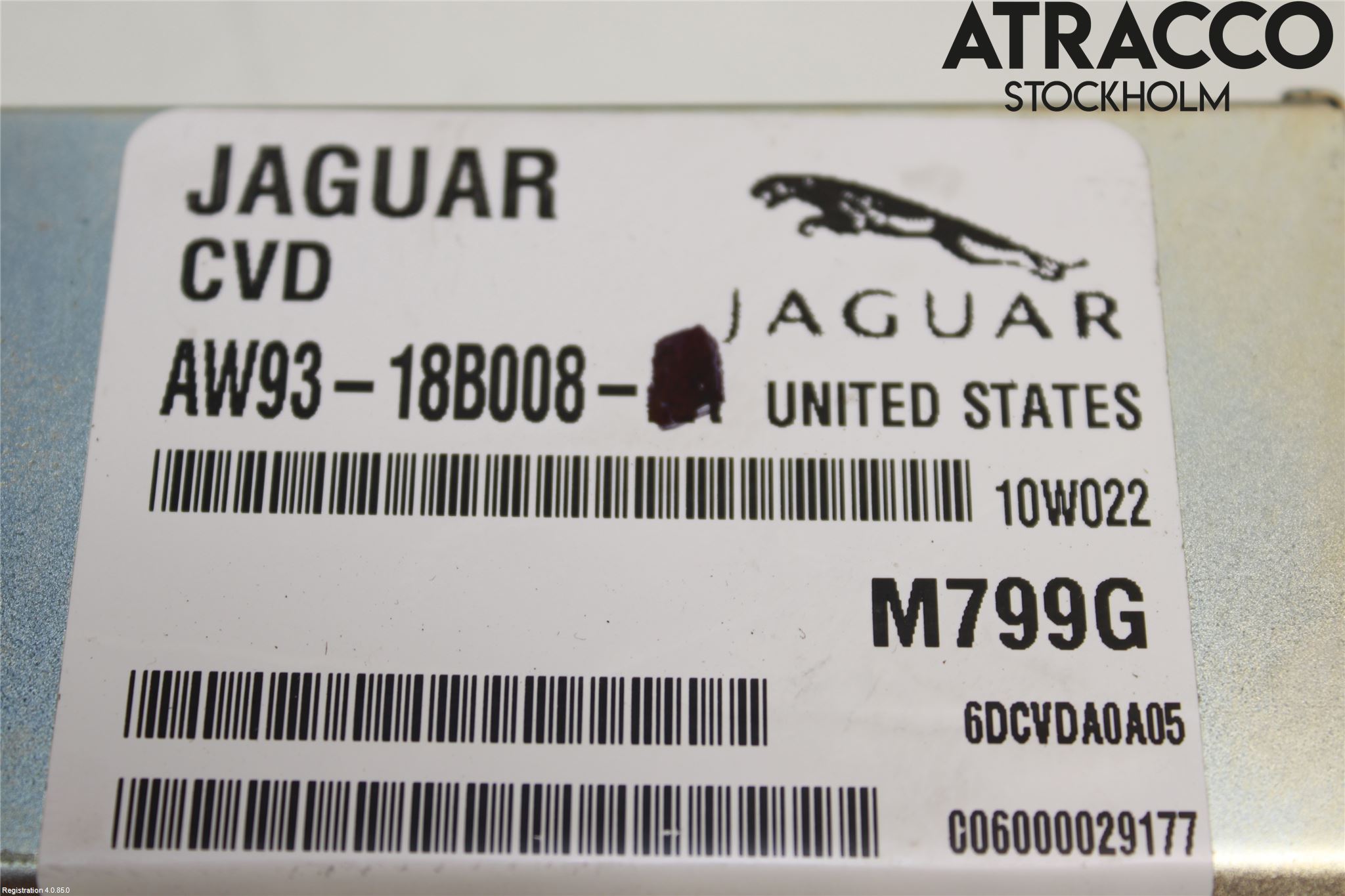 Jaguar XJ X351        10- Styreenhet Fjæring