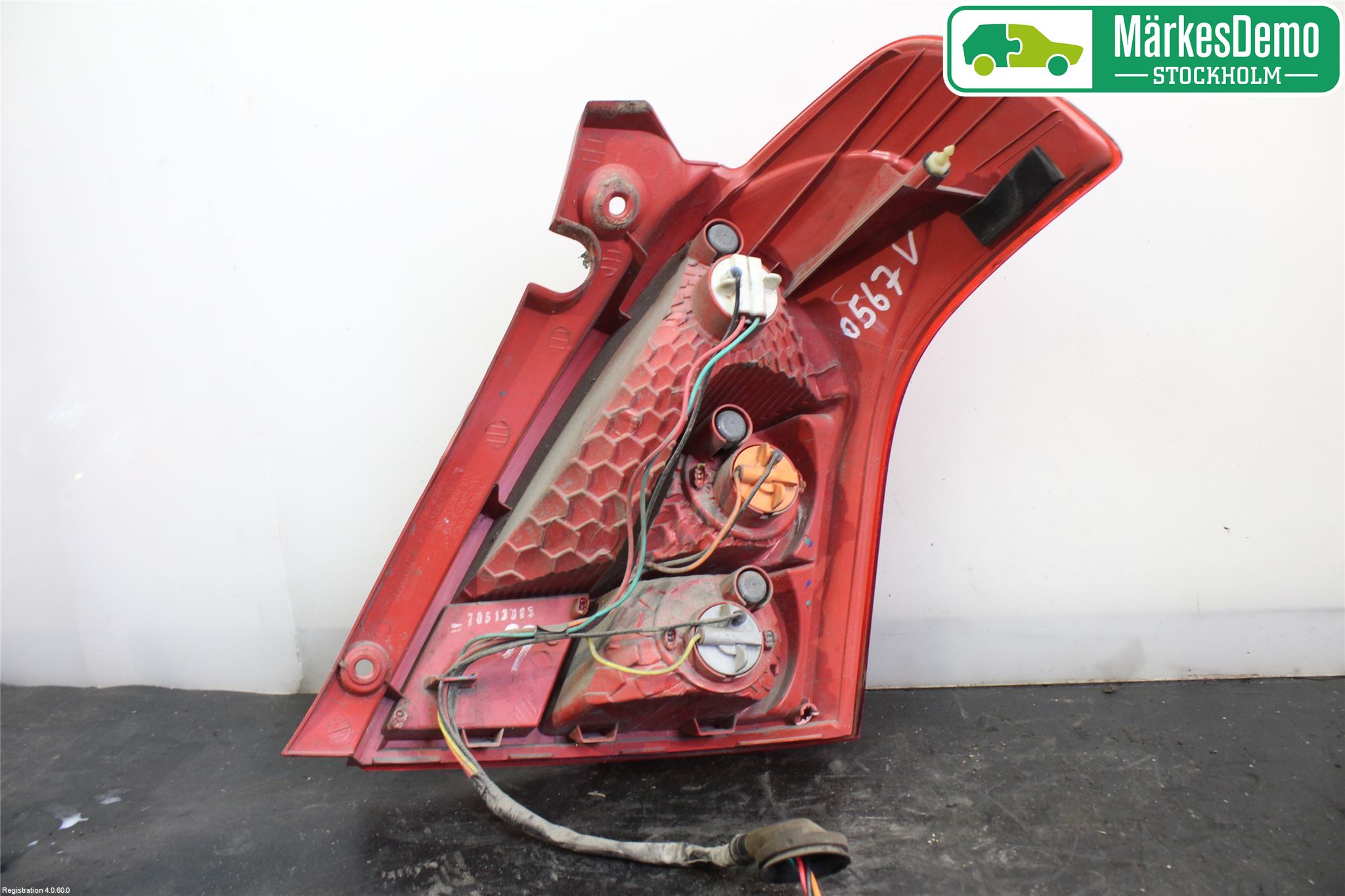Suzuki SWIFT 05-10 Baklykt Venstre