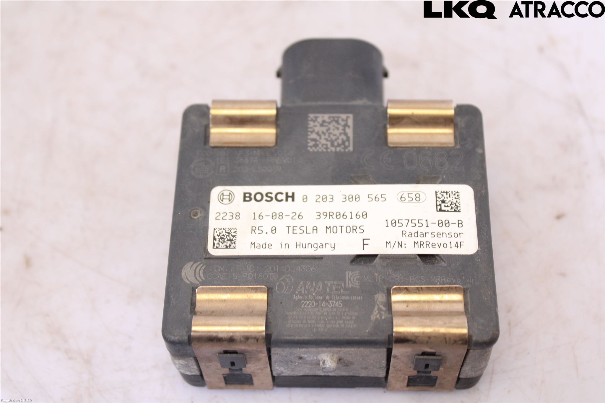 Tesla MODEL S 13- Sensor Fartsbegrensning