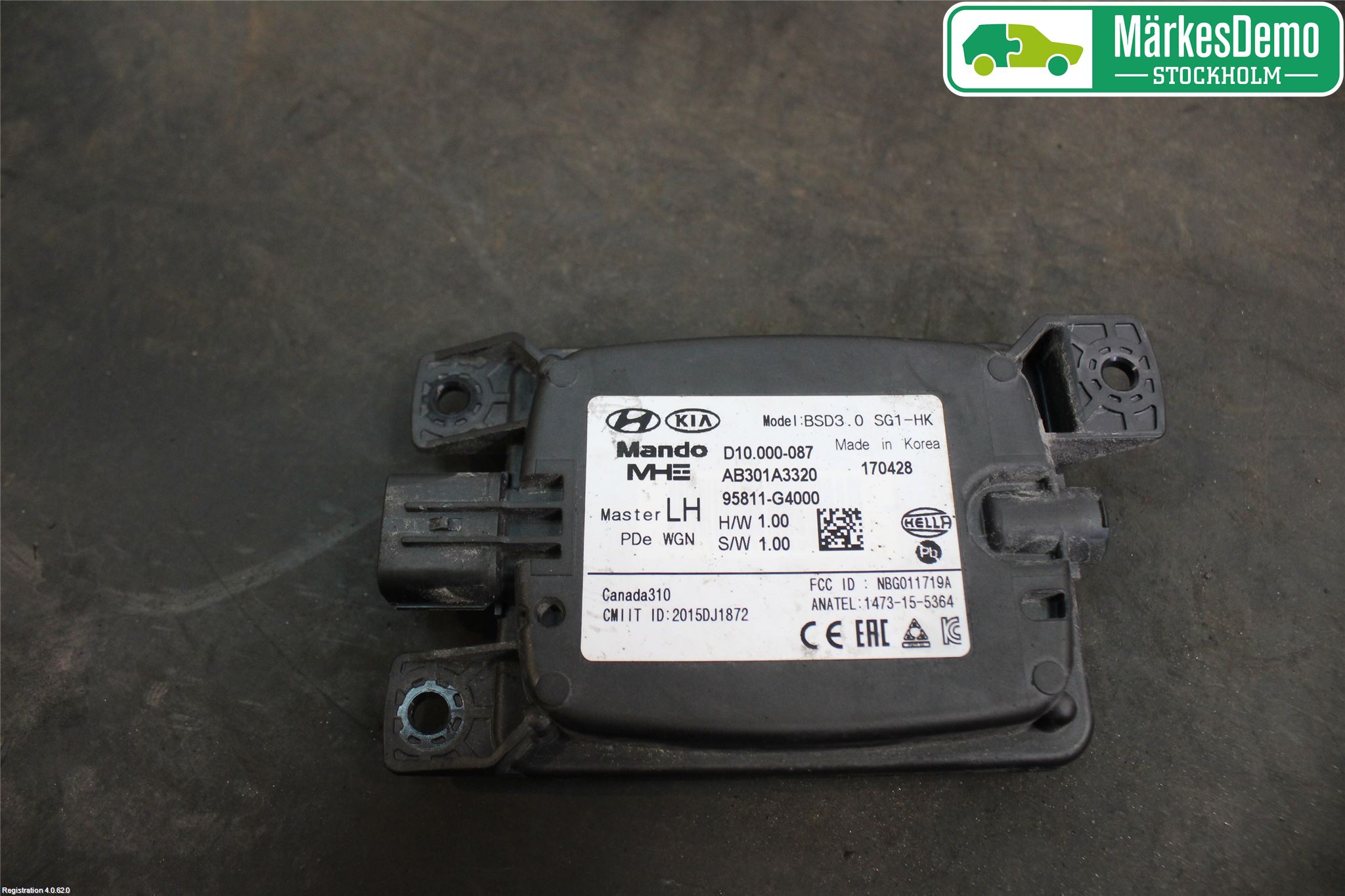 Hyundai i30 PD 17- Sensor Kollisjonsbeskyttelse