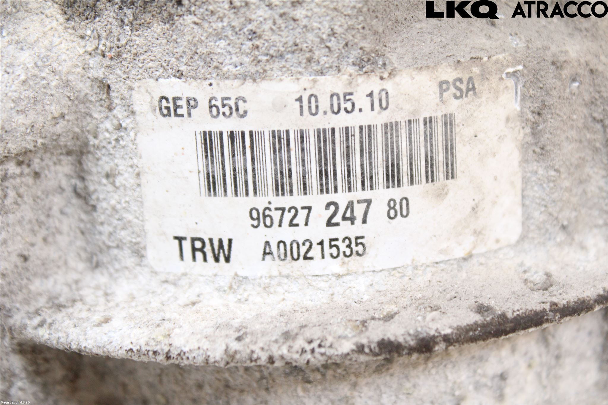 Citroen C4 GRAND PICASSO 07-13 Servostyring Eletrisk Pumpe