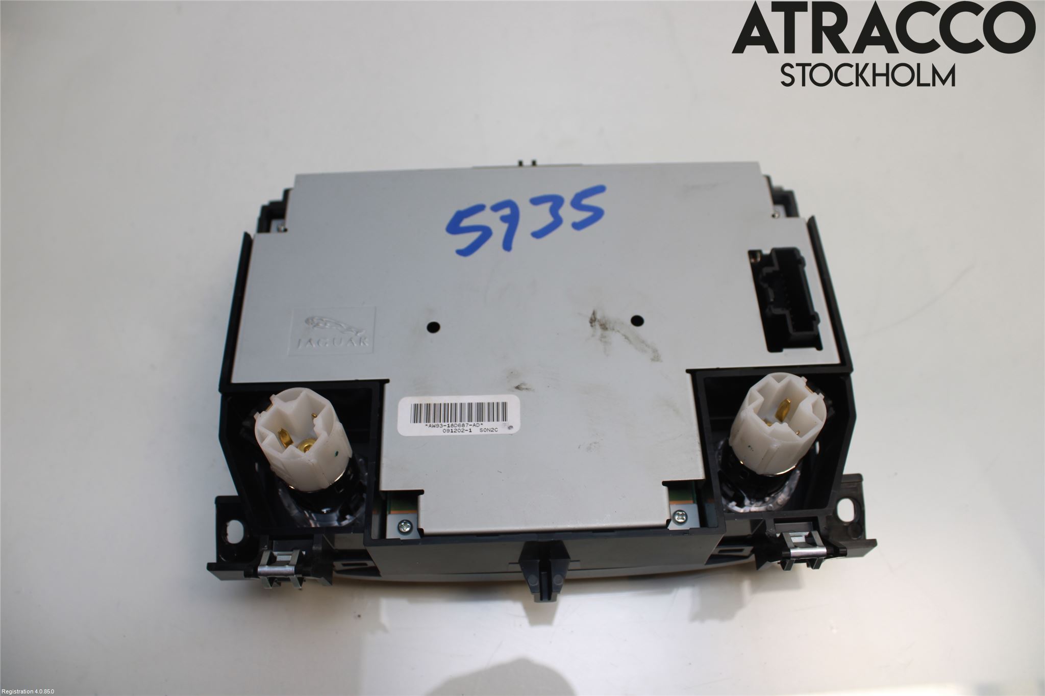 Jaguar XJ X351        10- Varme Ac Betjening-Display