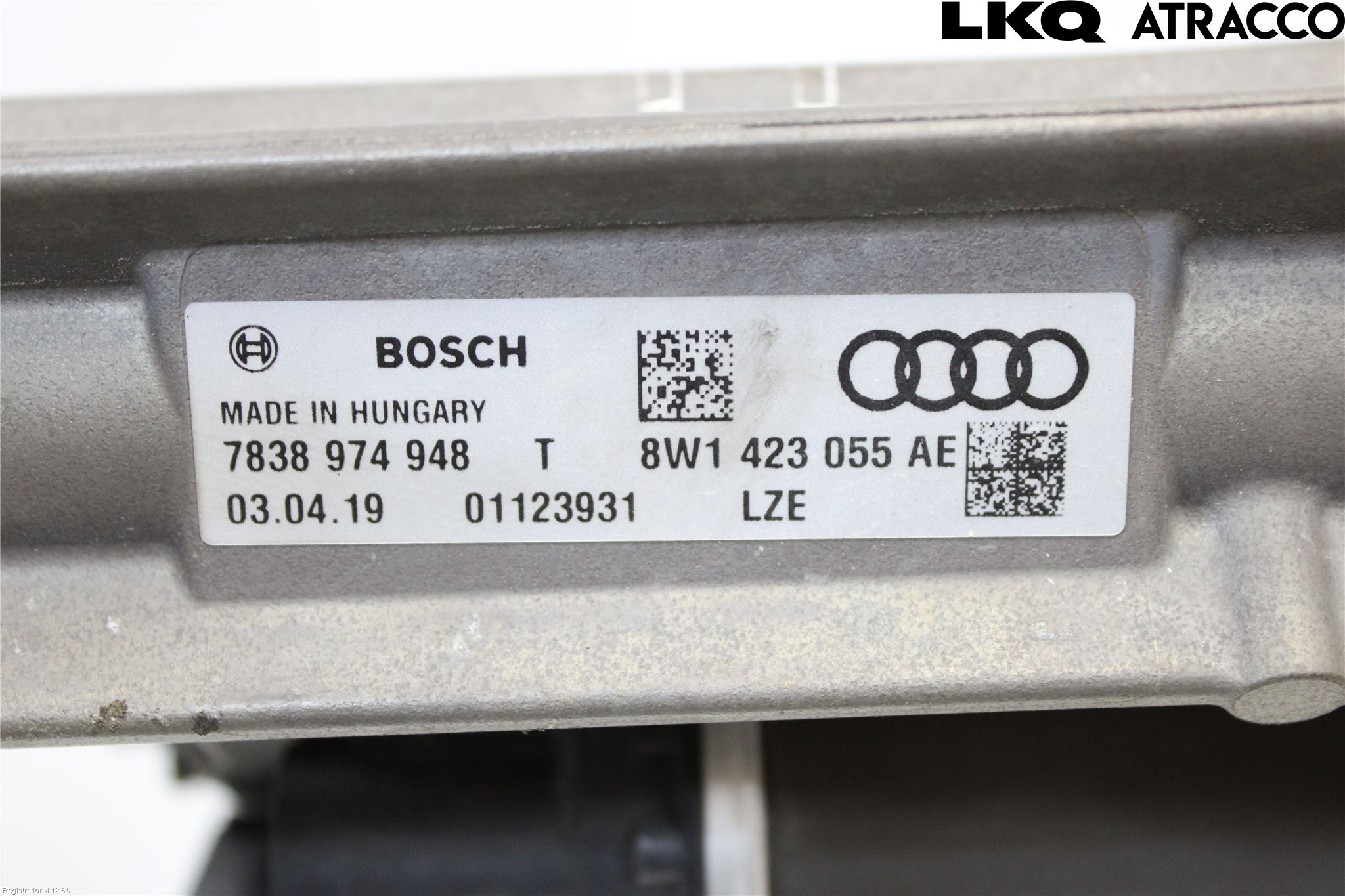 Audi A4/S4 B9 20- Styrväxel/Snäcka Elektrisk
