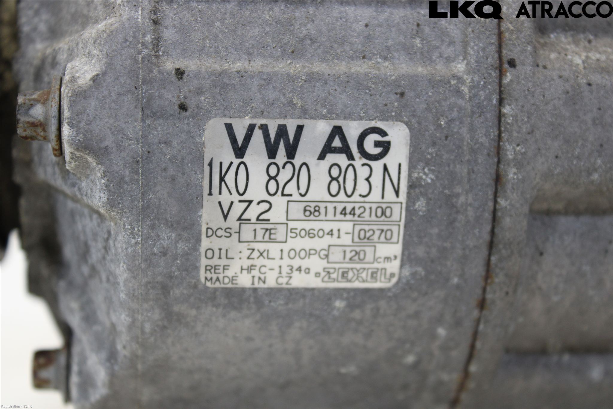Audi A3/S3 05-13 Varme Ac Kompressor