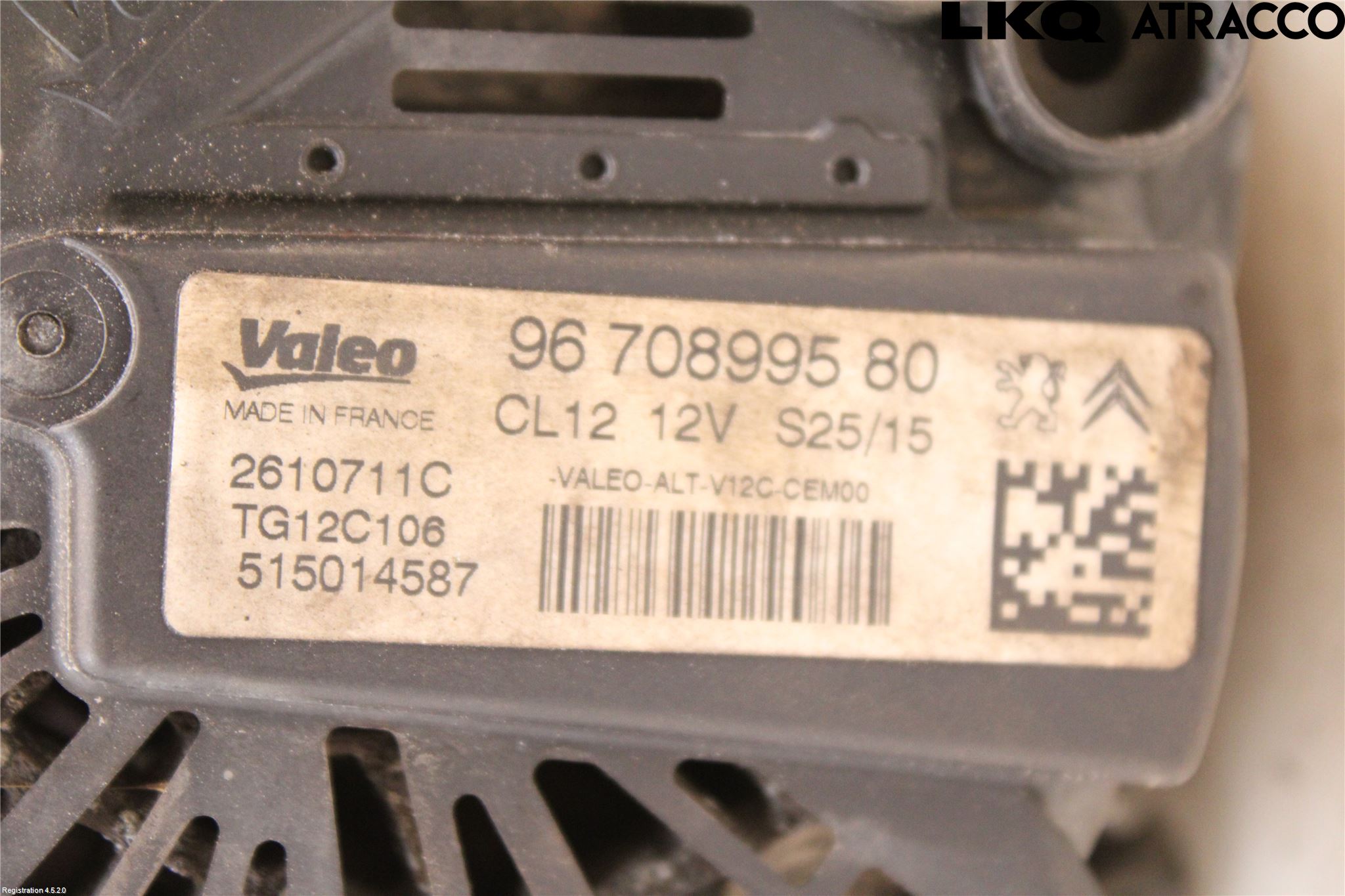 Citroen C1 14-22 Dynamo