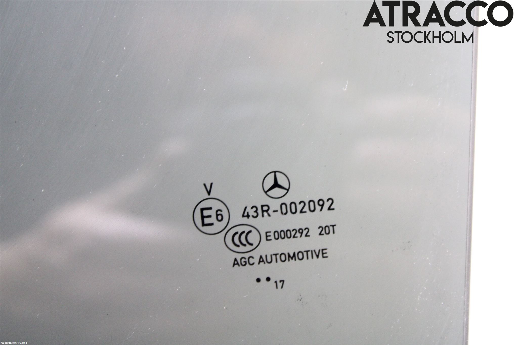 Mercedes-Benz MB C-KLASS (W205) 14-21 Dørrute Bak Venstre 4Dørs