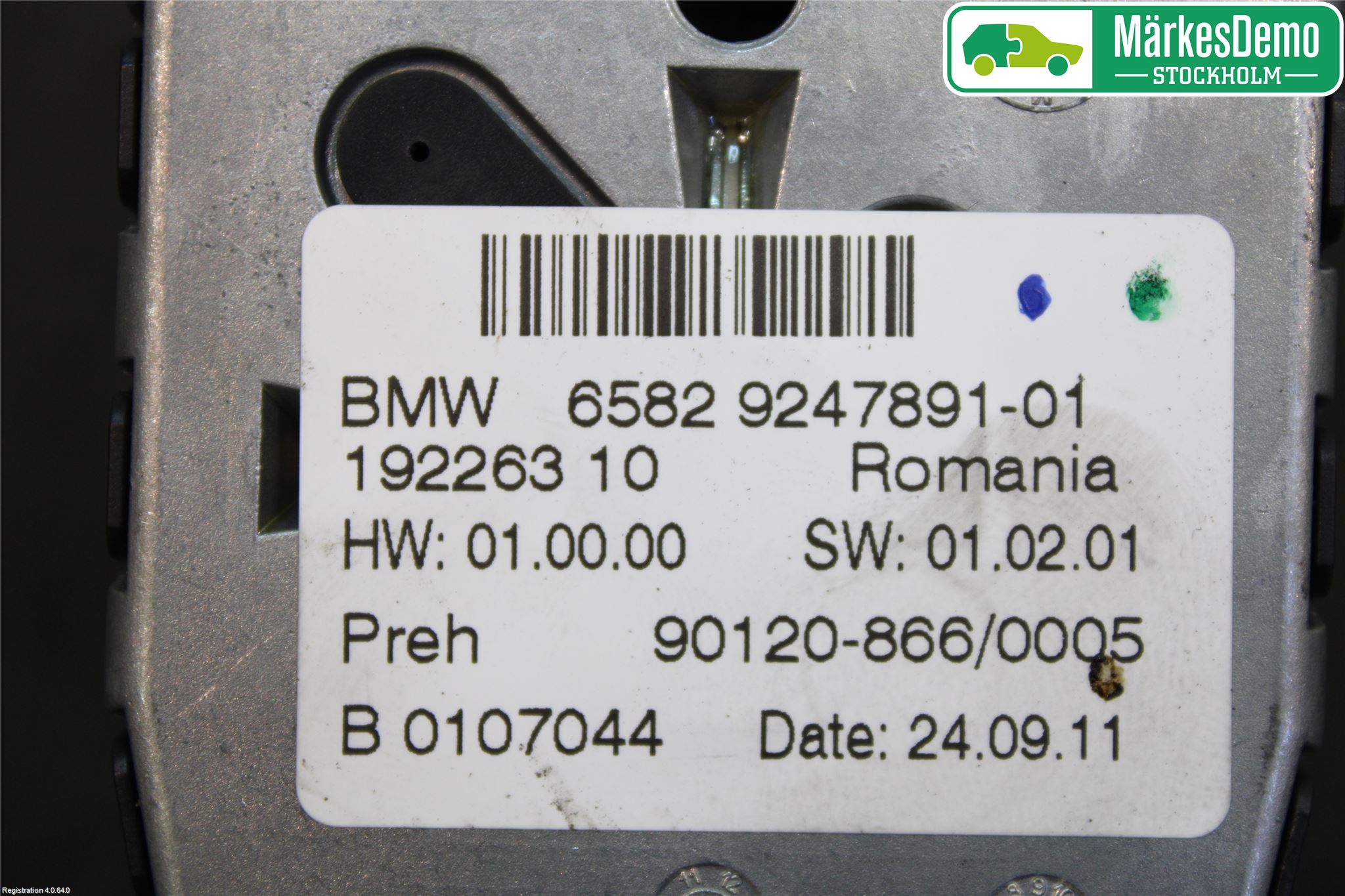 BMW 6 F12/F13 10-18 Bryter Multifunksjon