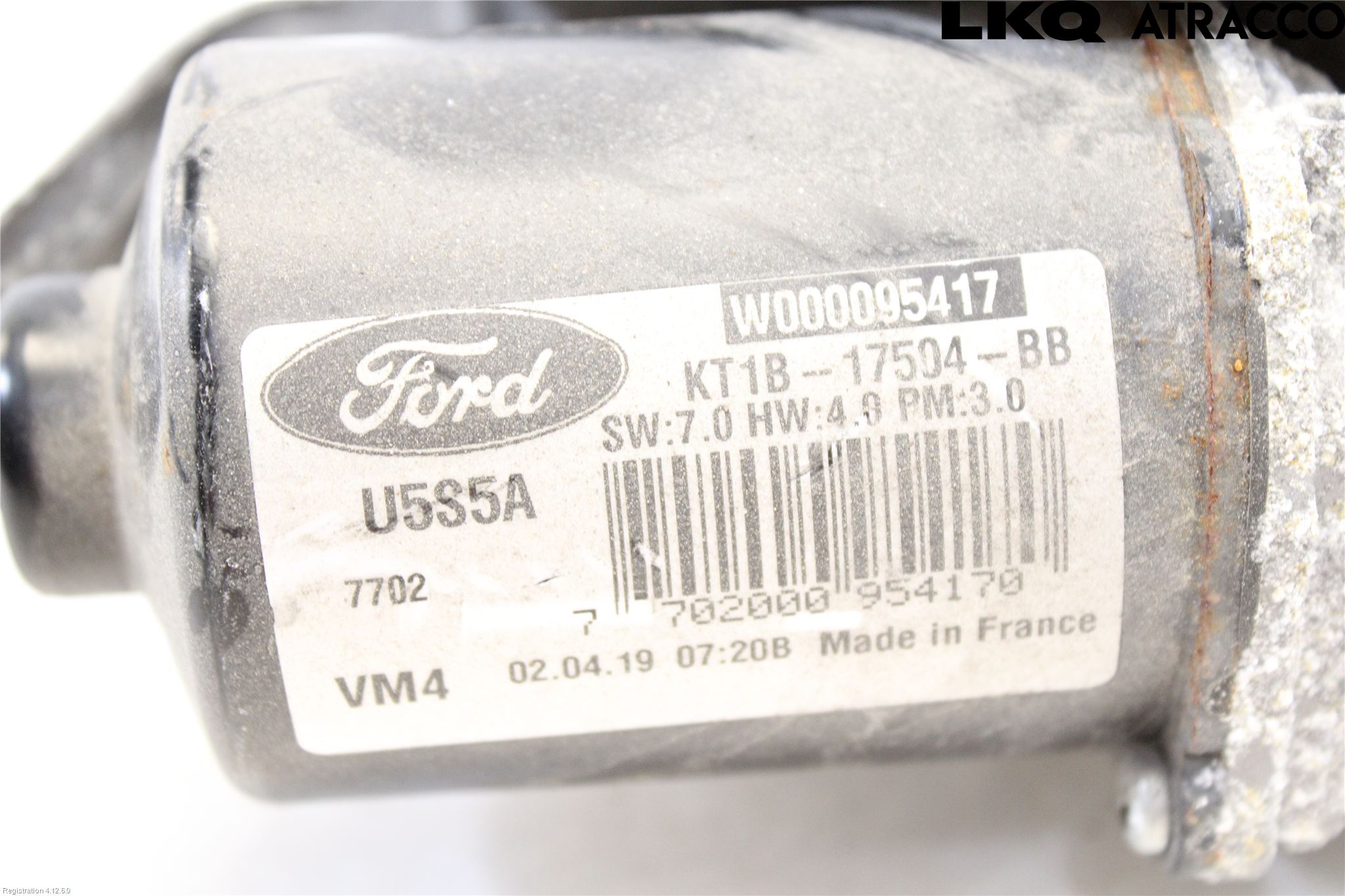 Ford TRANSIT/TOURNEO CONNECT 13-22 Viskermotor Frontrute