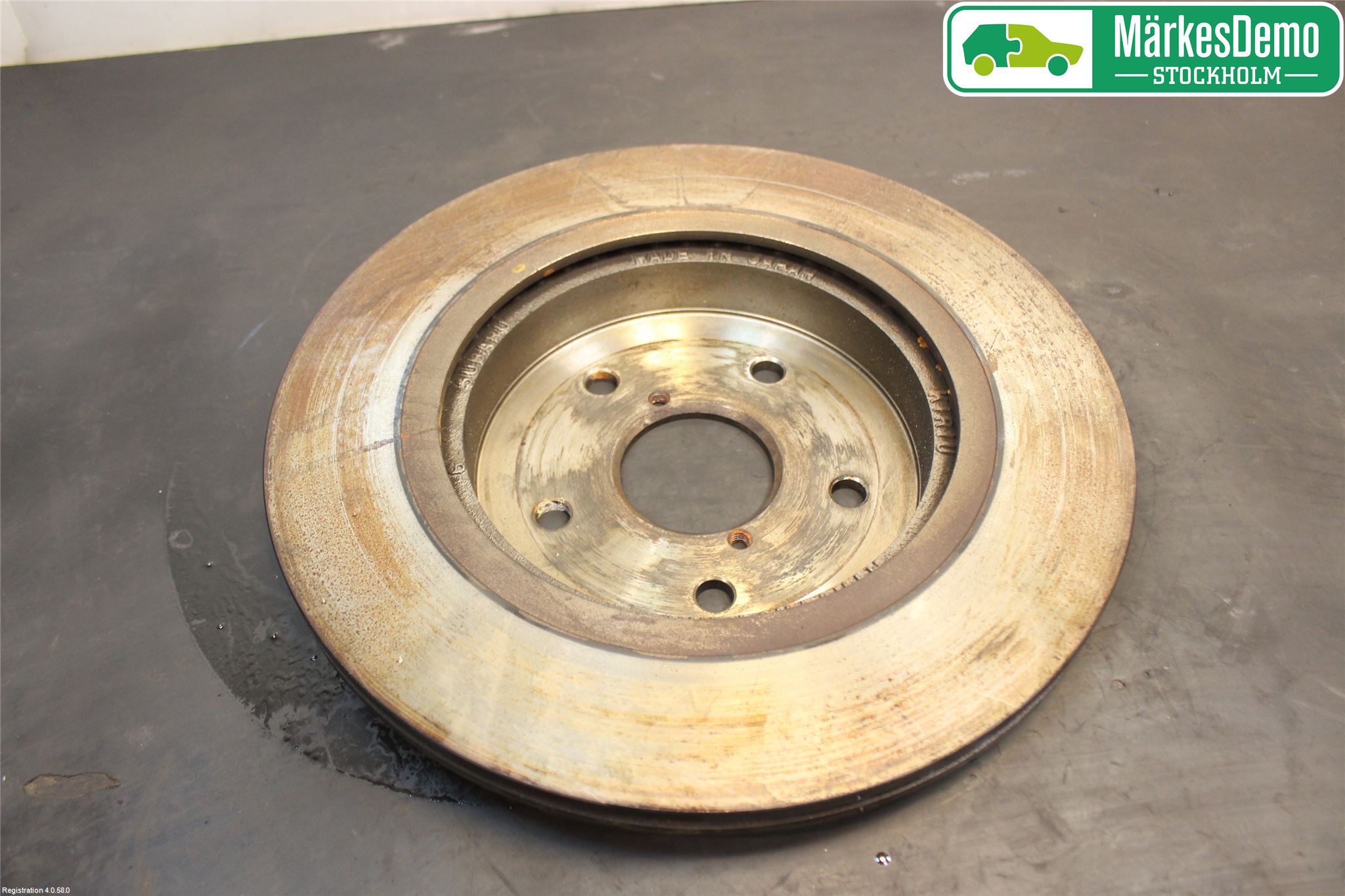Subaru OUTBACK 15-20 Bremseskive Bak