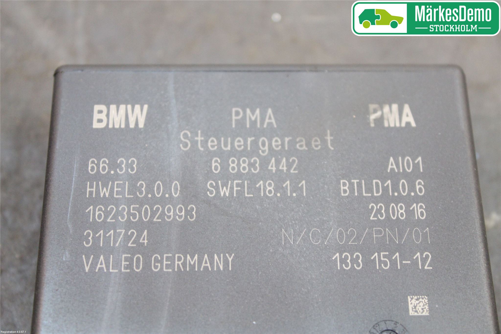 BMW X5 F15 13-18 Styreenhet Parkering