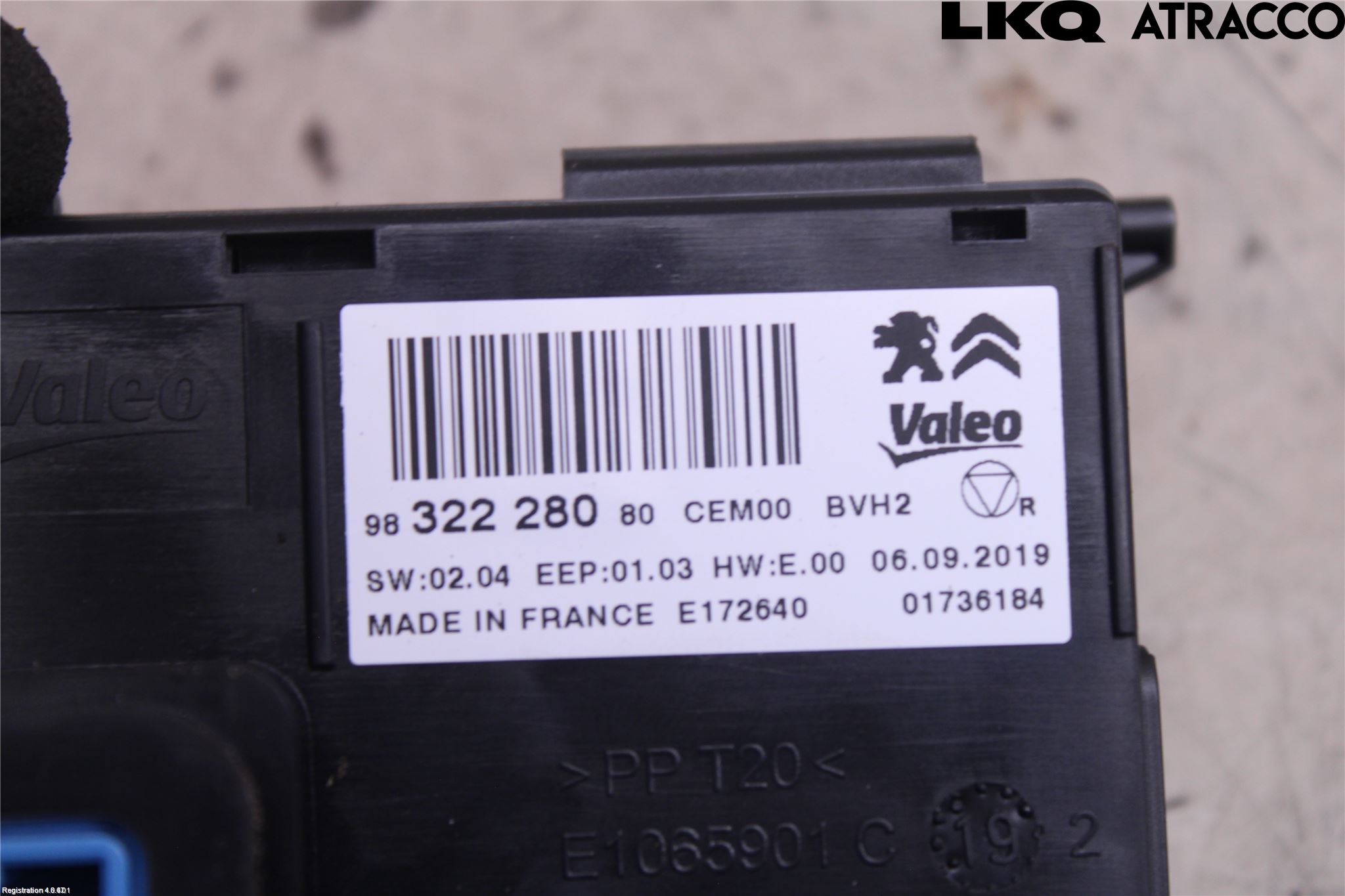 Peugeot EXPERT/E-EXPERT 17- Varme Ac Betjening-Display