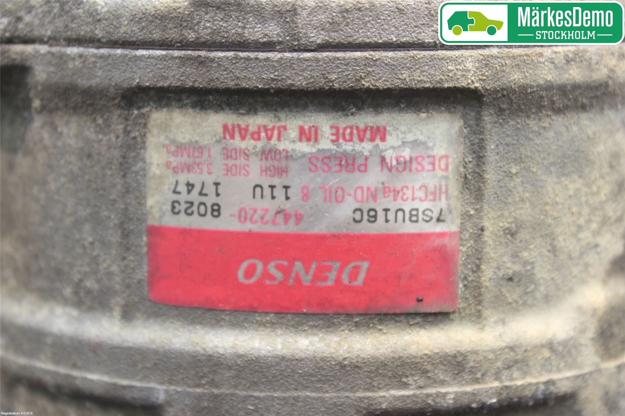 BMW 3 E46      98-05 Varme Ac Kompressor