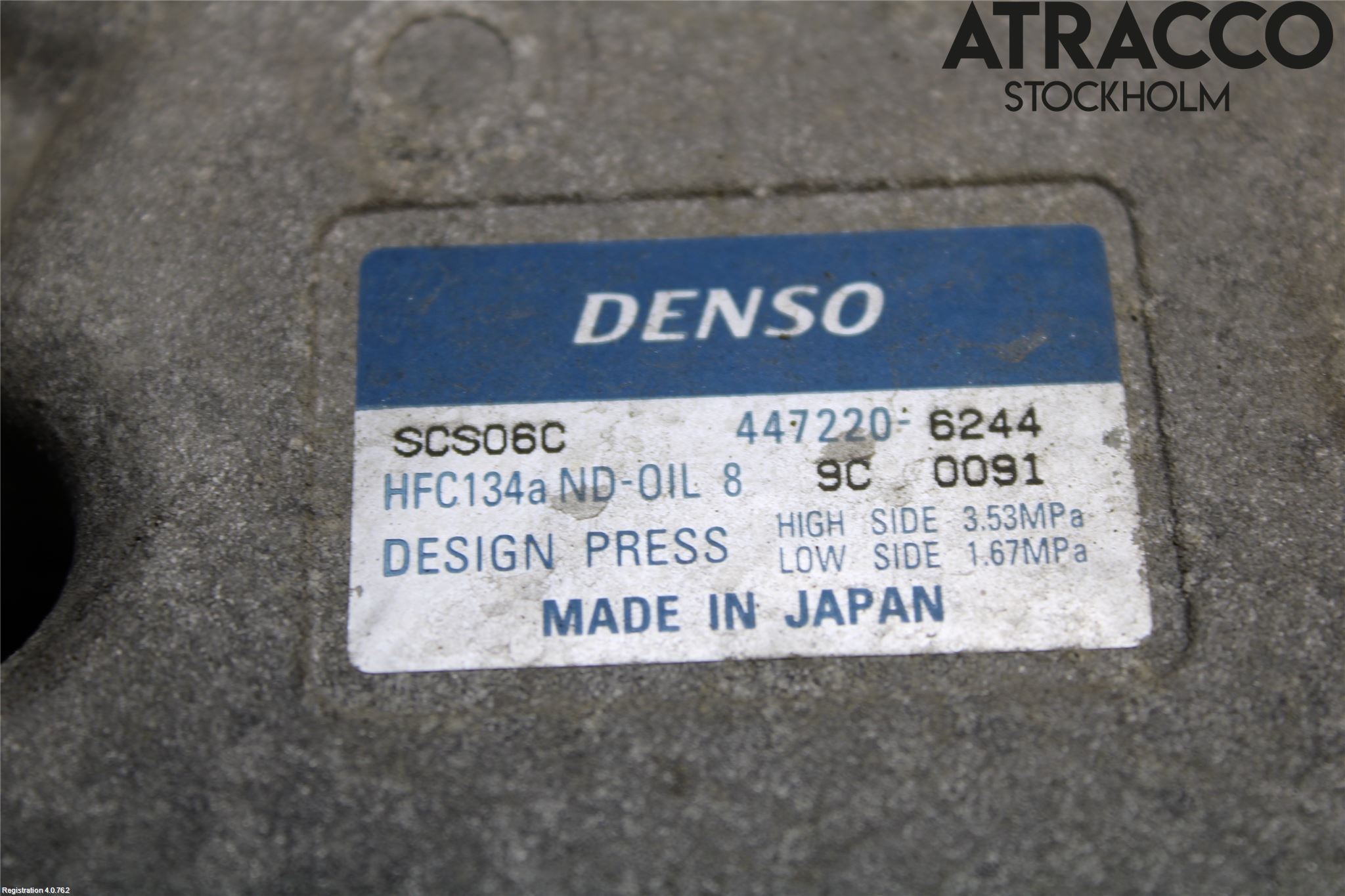 Toyota COROLLA 98-01 Varme Ac Kompressor