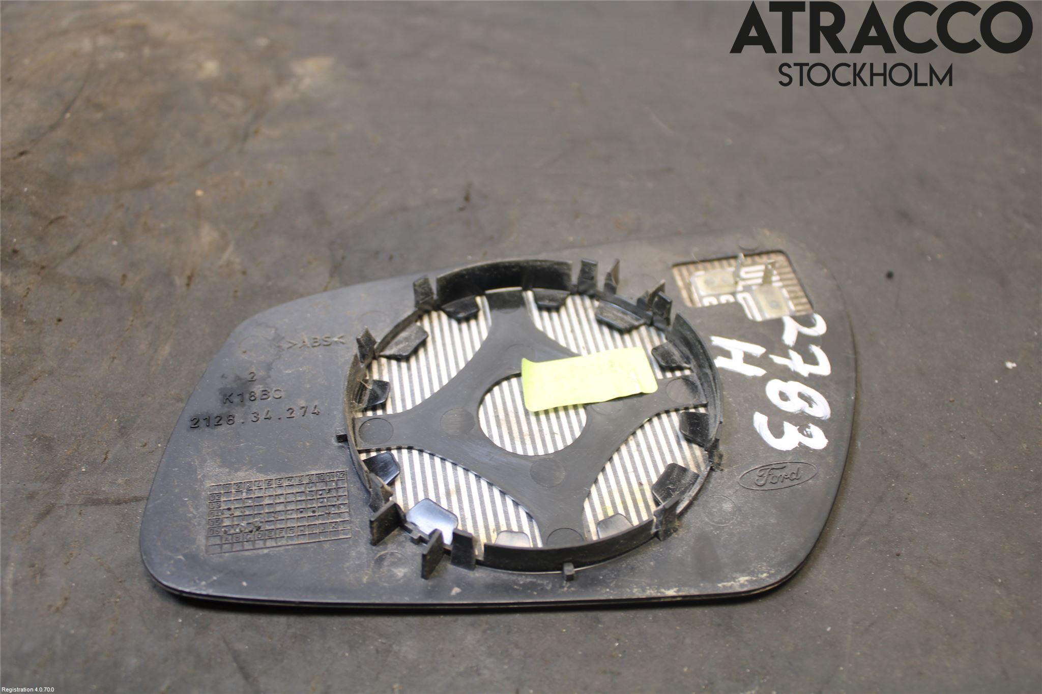 Ford MONDEO     01-06 Speil Glass H