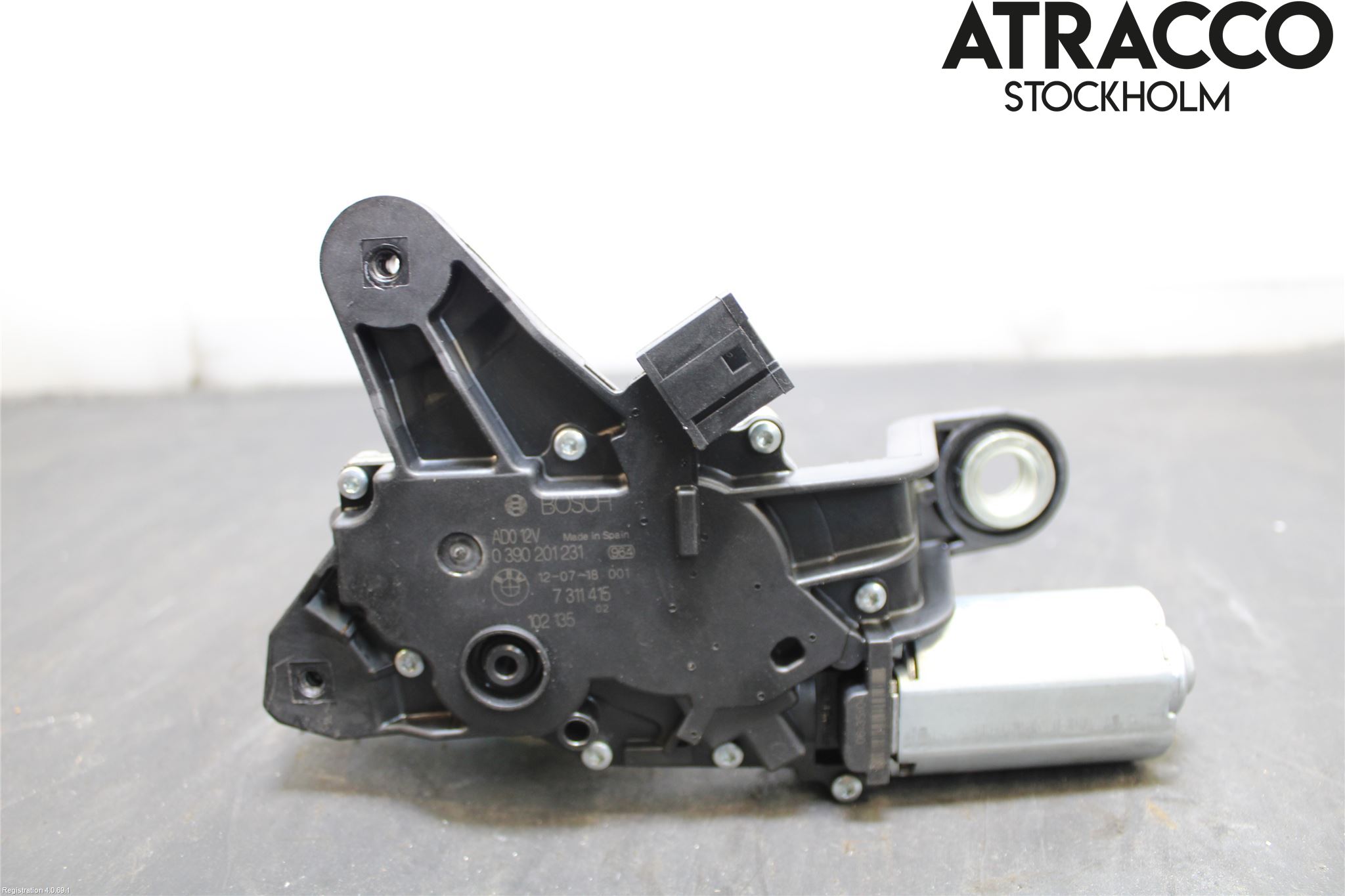 BMW 3 F30/F31/F80 12-19 Viskermotor Bakluke