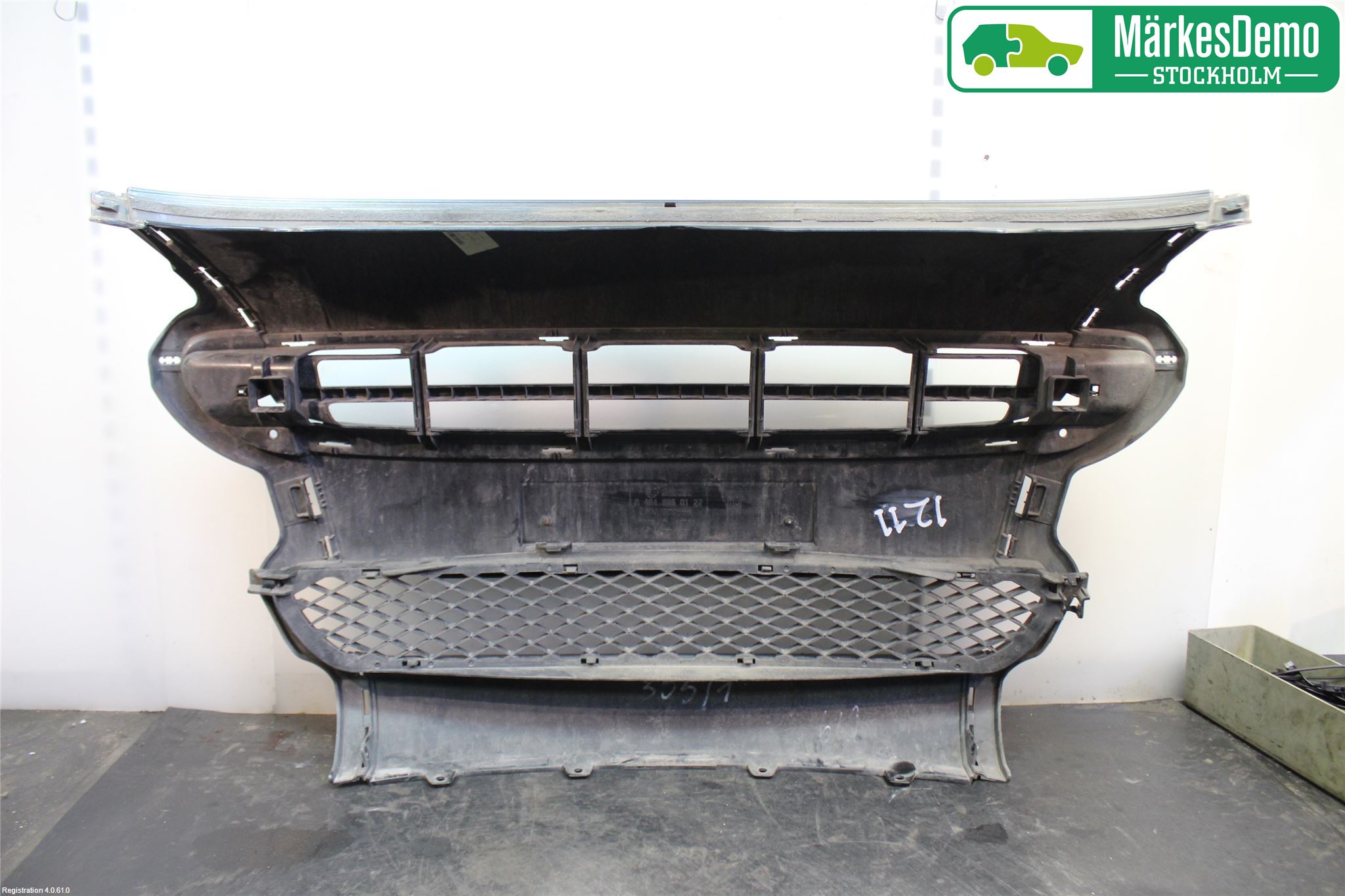 Smart FORFOUR 04-06 Støtfanger Foran Plastdeksel