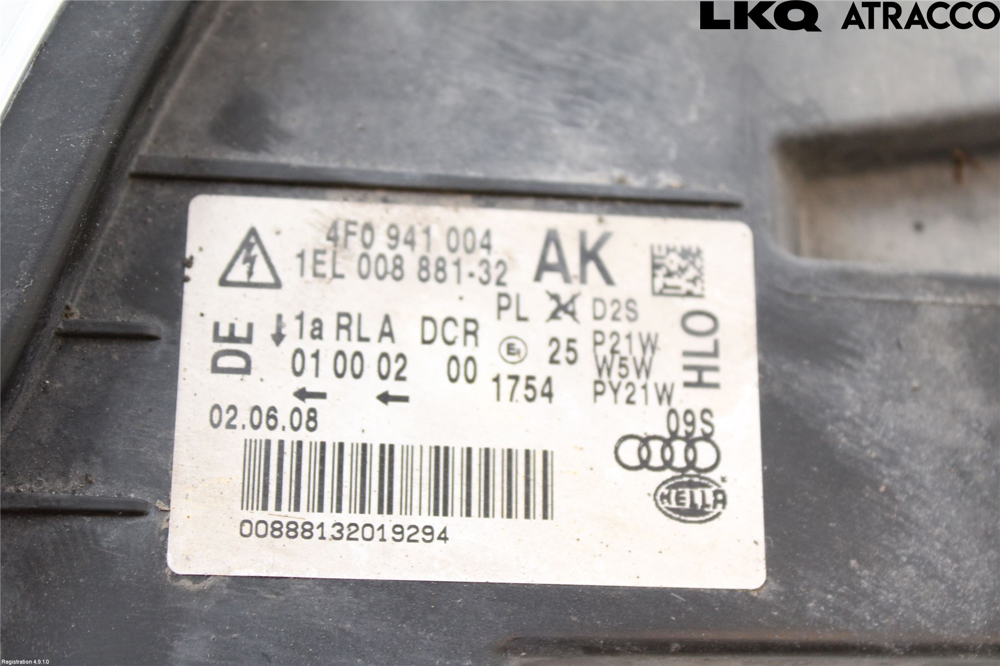 Audi A6/S6     05-11 Frontlykt Høyre