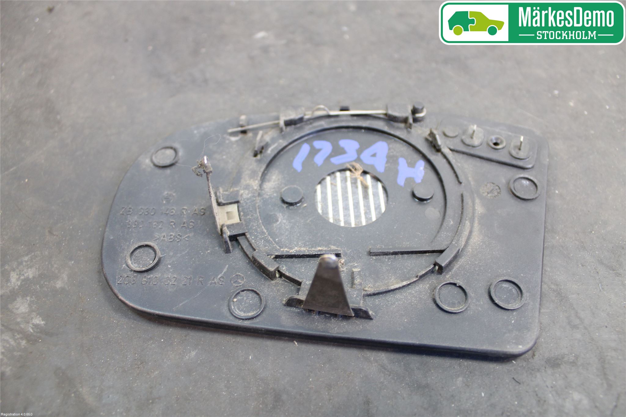 Mercedes-Benz MB E-KLASS (W211) 02-09 Speil Glass H