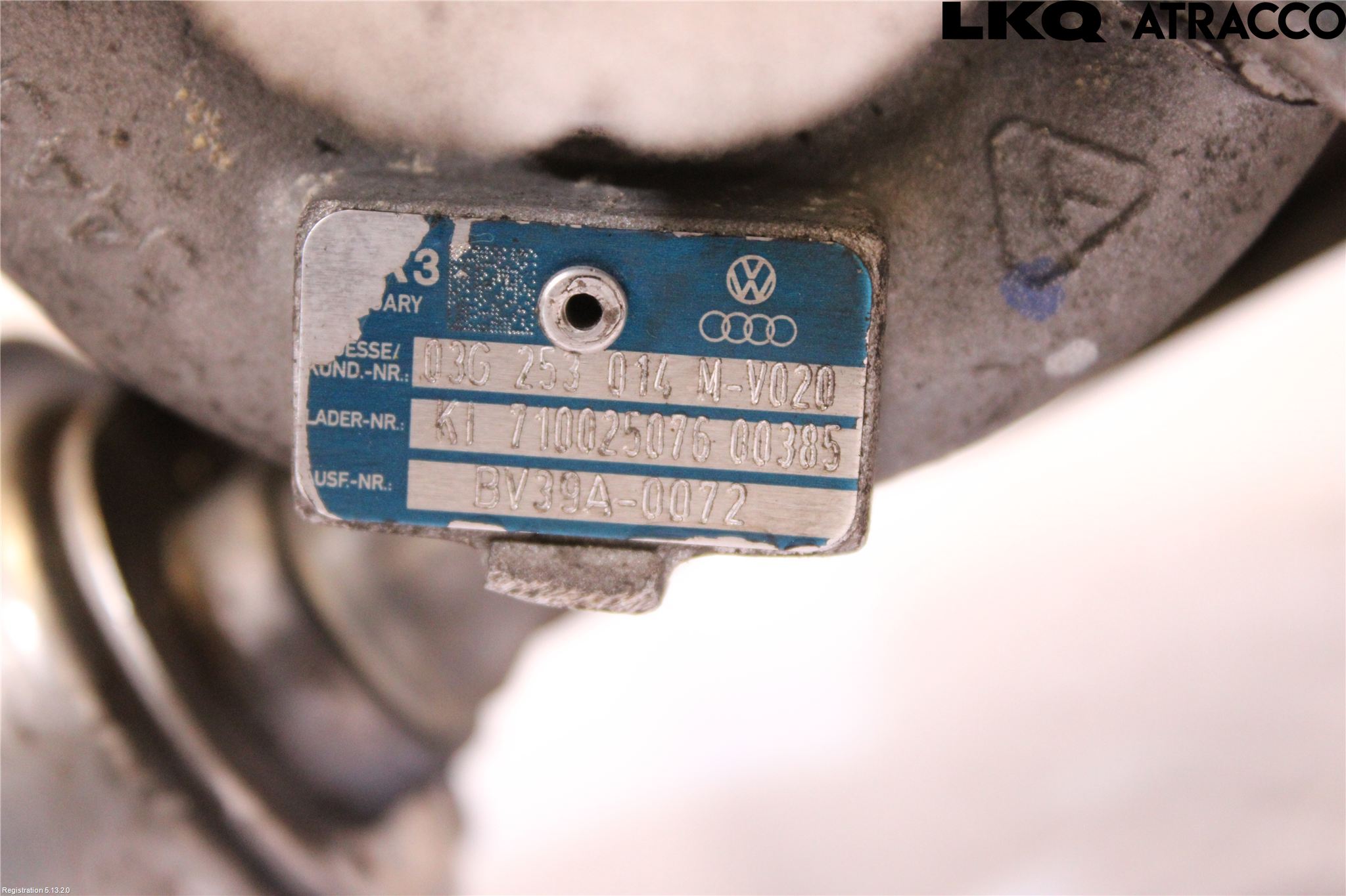 Skoda OCTAVIA (1Z) 05-13 Turboaggregat