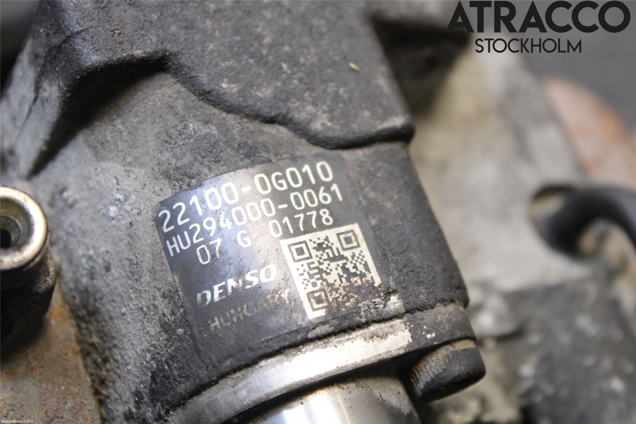 Toyota AVENSIS 03-06 Drivstoff Dieselpumpe Hoved