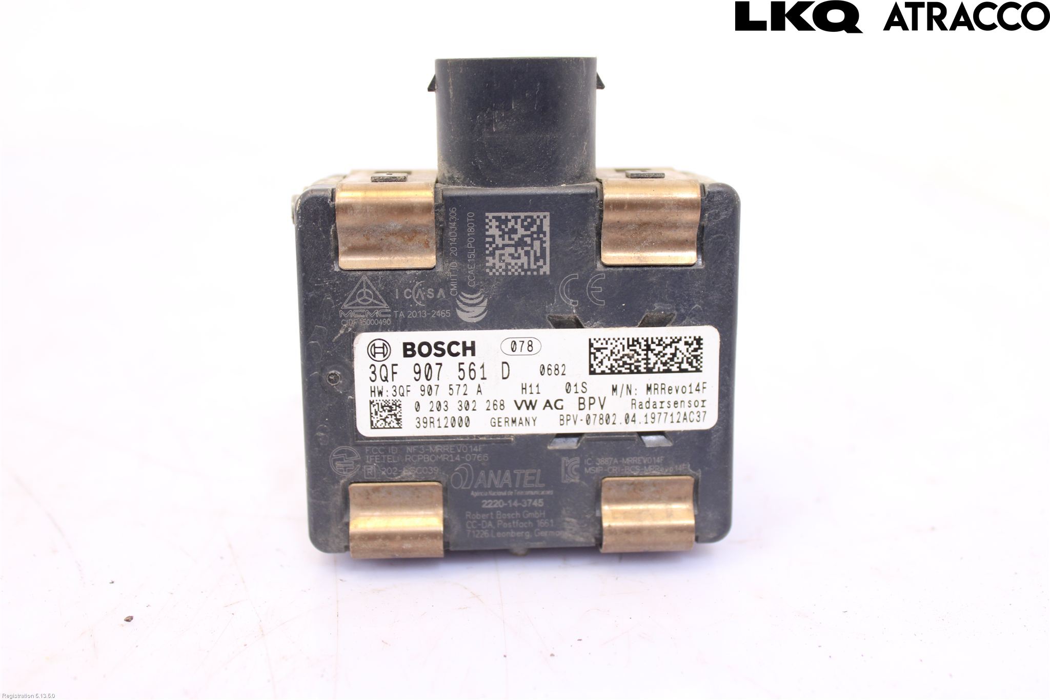 Volkswagen VW GOLF / E-GOLF VII 13-20 Sensor Fartsbegrensning