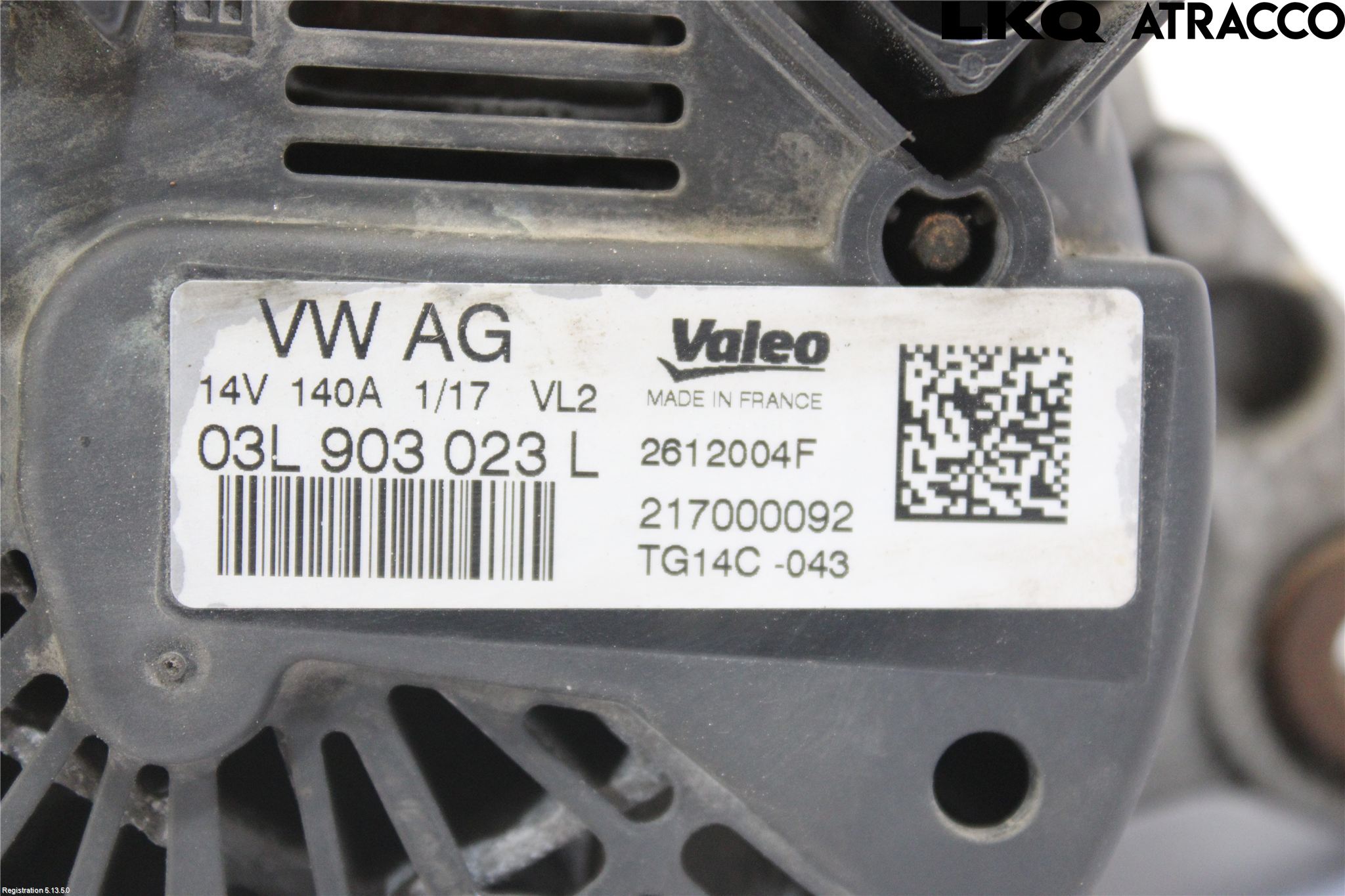 Volkswagen VW CADDY 16-20 Dynamo