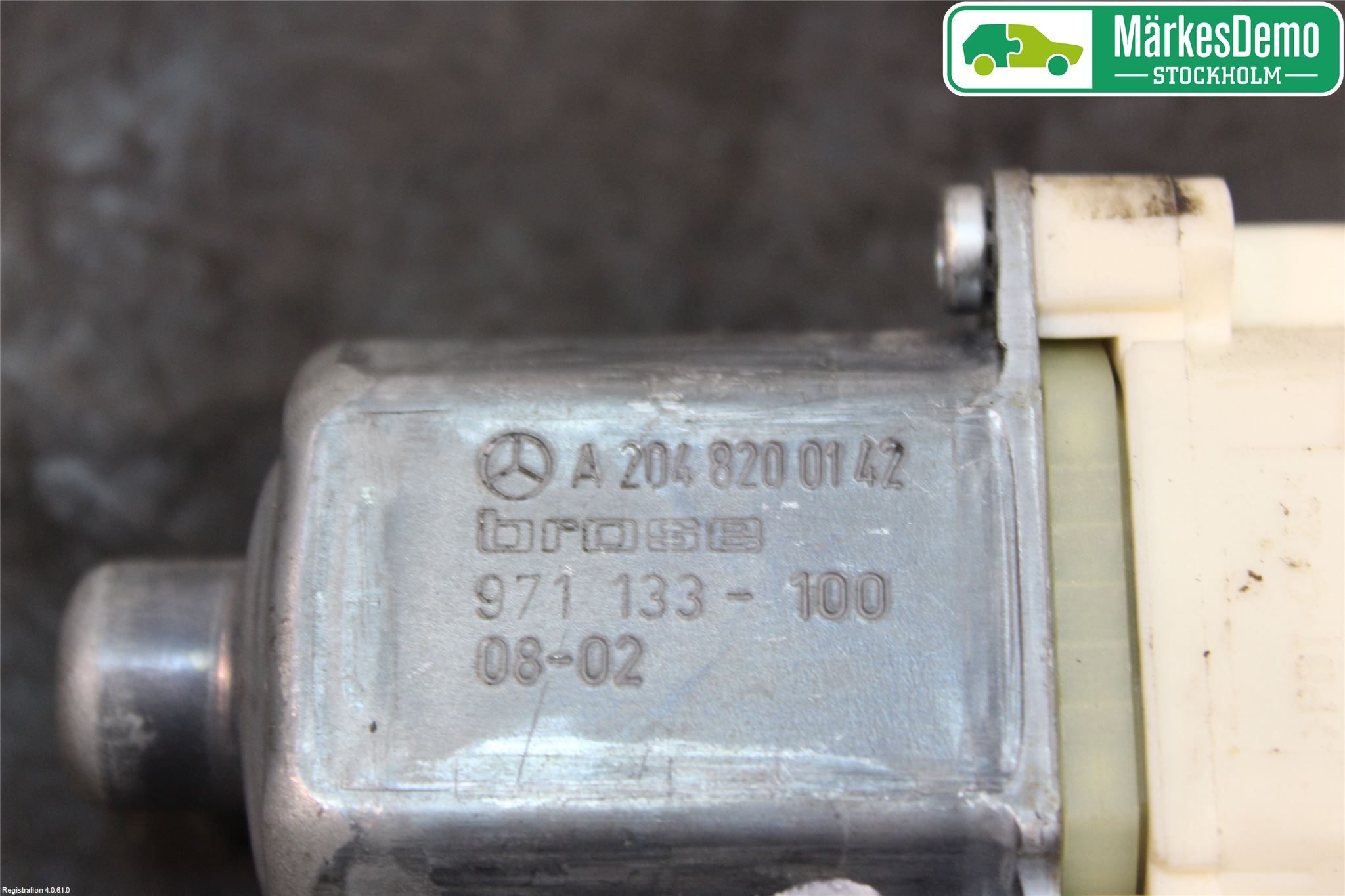 Mercedes-Benz MB C-KLASS (W204) 07-15 Vindusheismotor