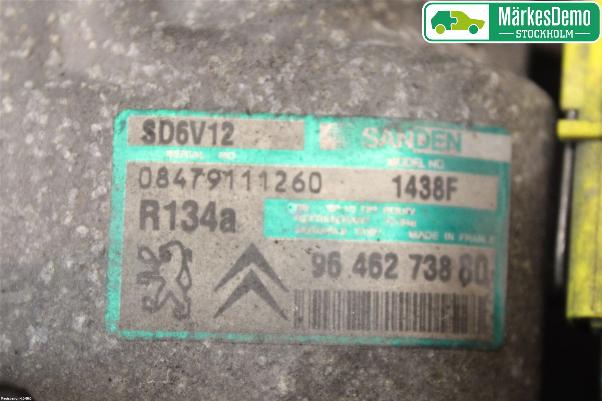 Citroen XSARA PICASSO Varme Ac Kompressor