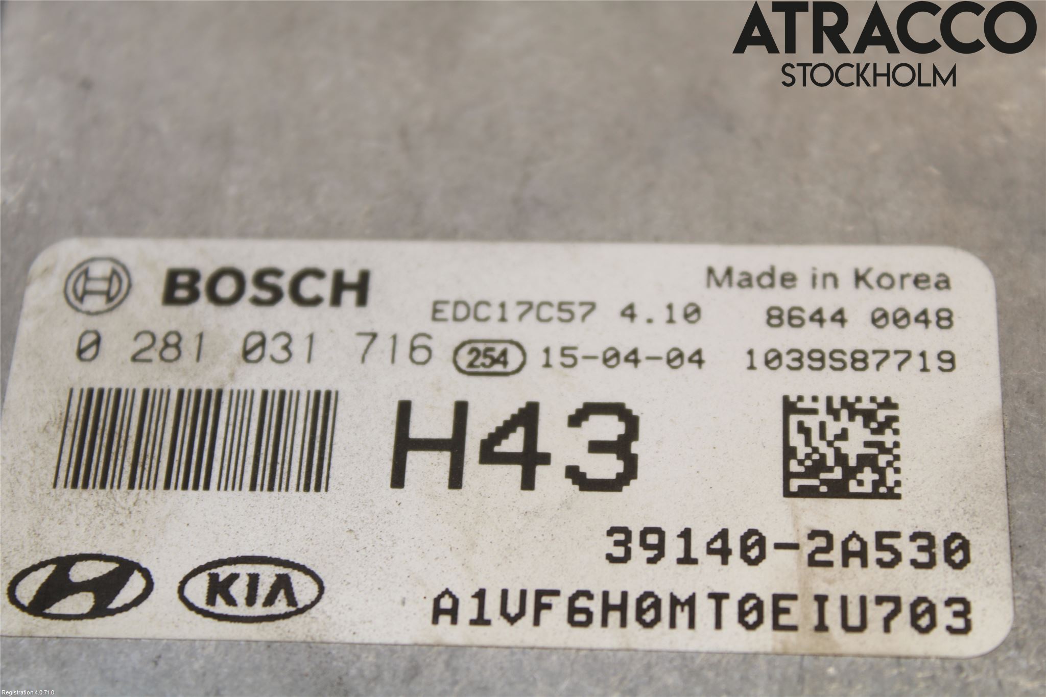 Hyundai i40 16-18 Styreenhet Innsprøytning