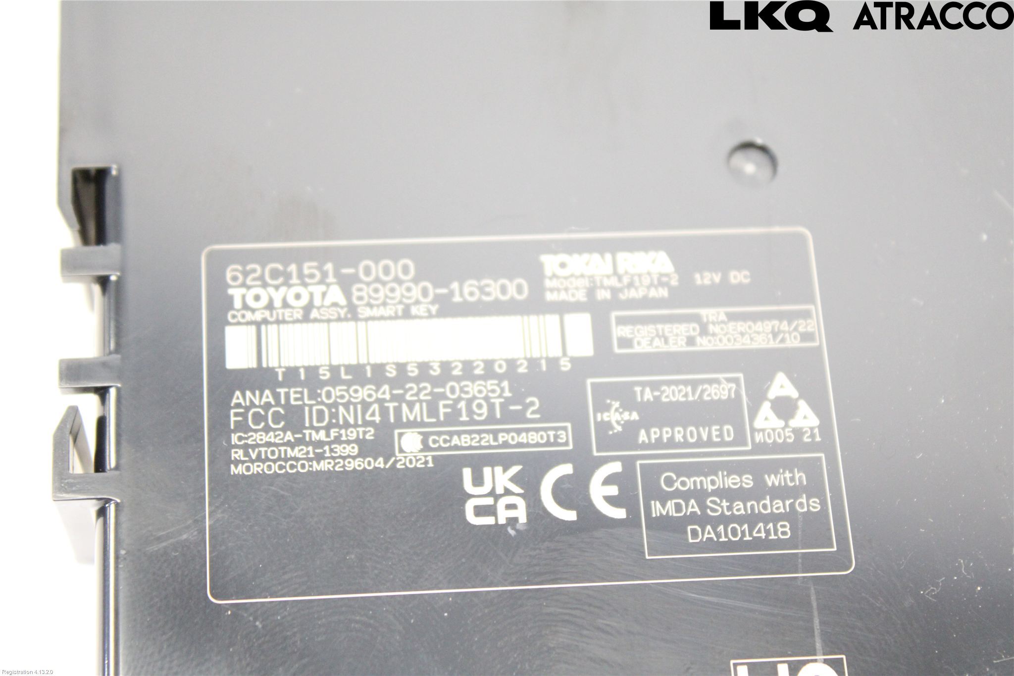 Toyota COROLLA CROSS XG10 22- Styreenhet Øvrig