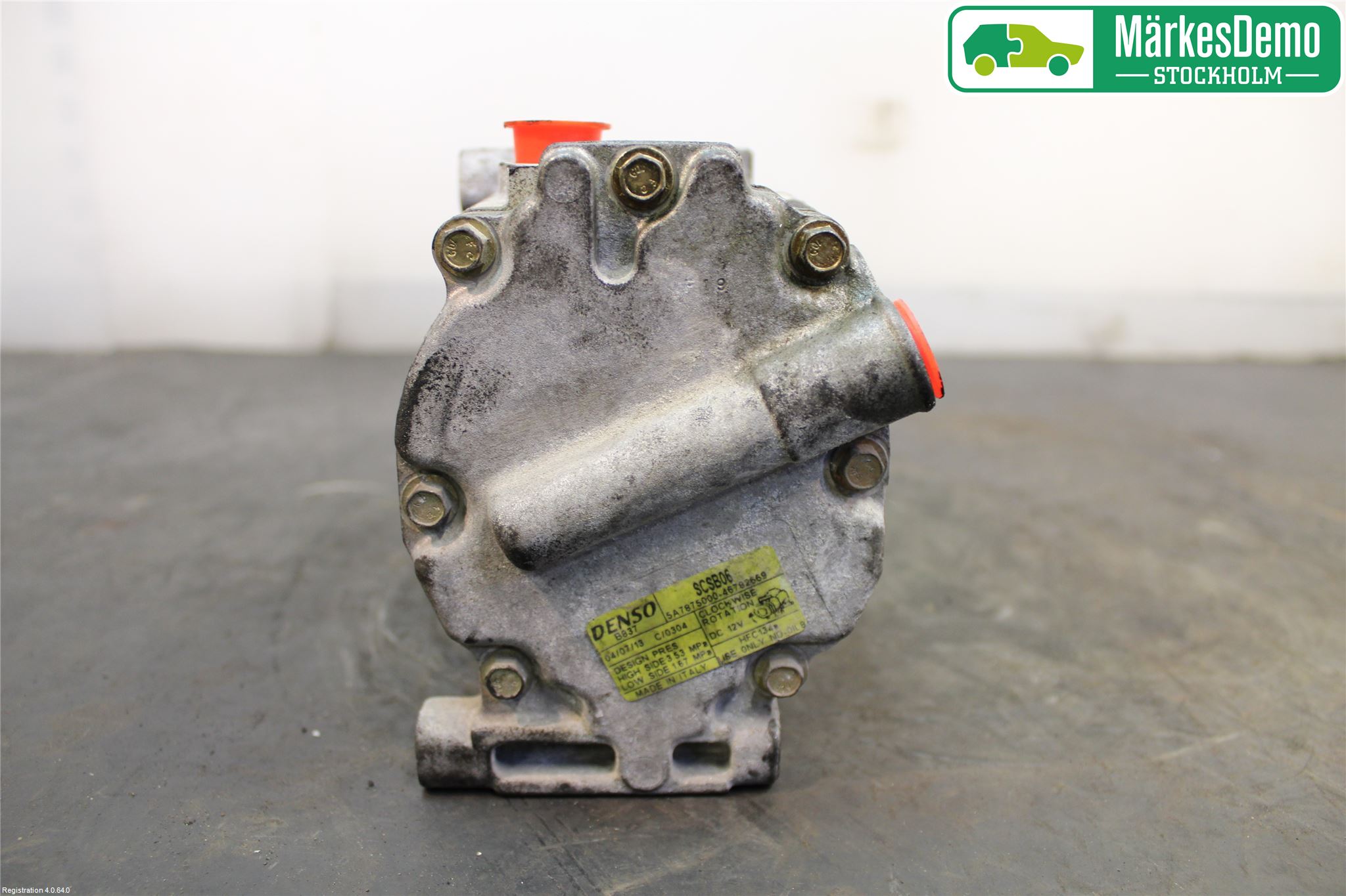 Fiat PANDA 04-11 Varme Ac Kompressor