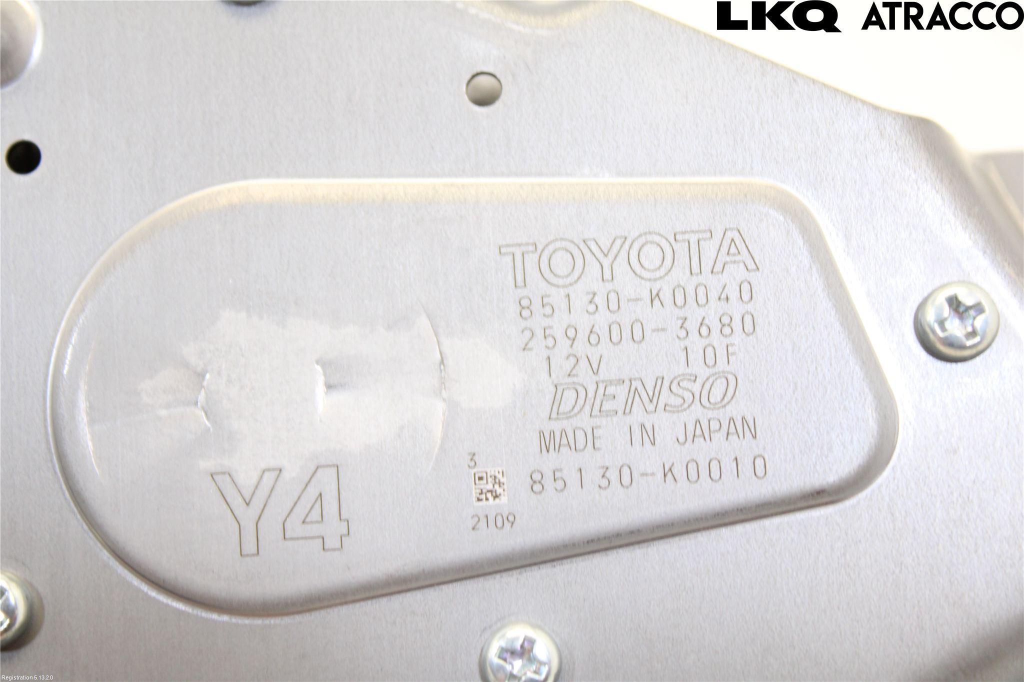 Toyota YARIS XP21 20- Viskermotor Bakluke