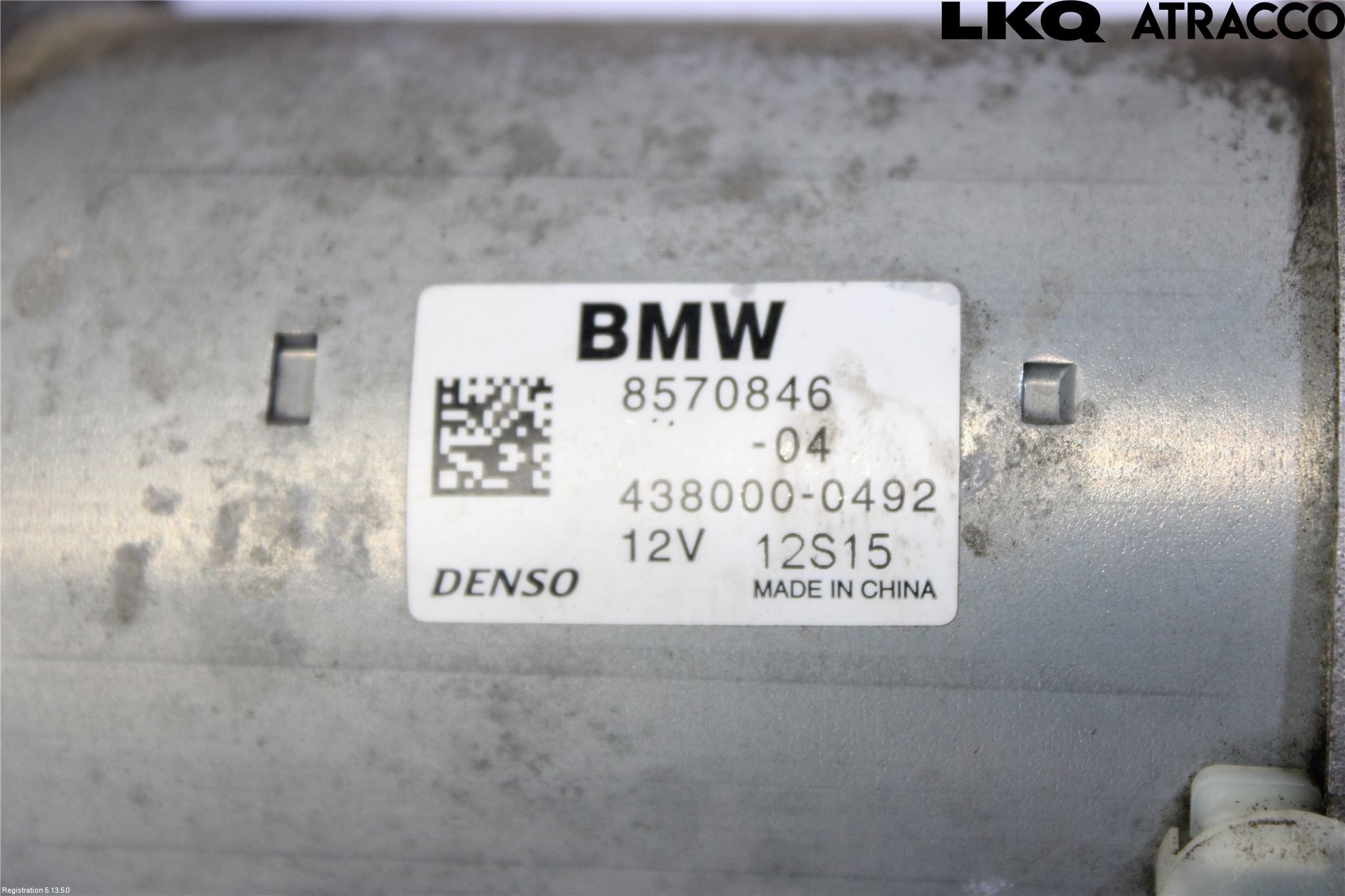 BMW 5 F10/F11/F18 09-17 Startmotor Diesel