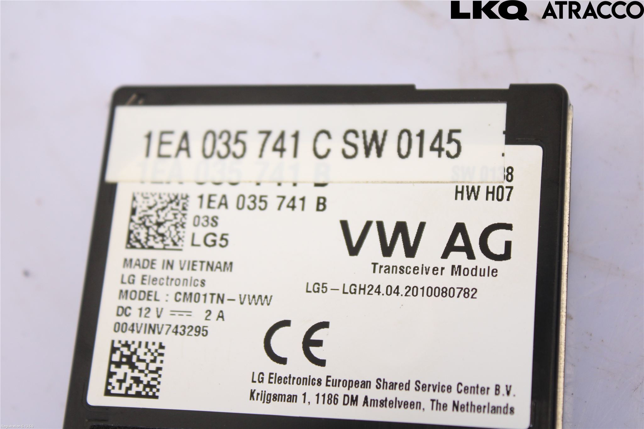 Volkswagen VW ID.3 21- Stereo Antenneforsterker