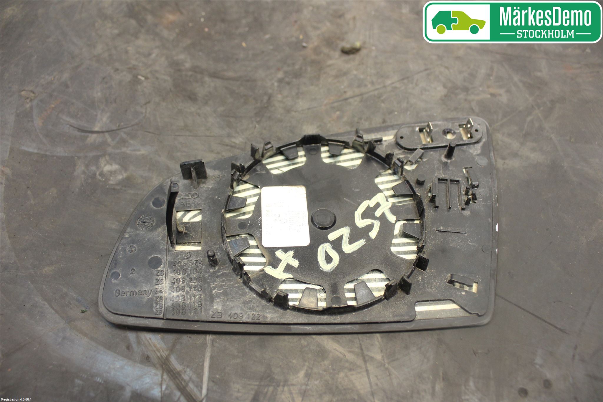 Audi A6/S6     05-11 Speil Glass H