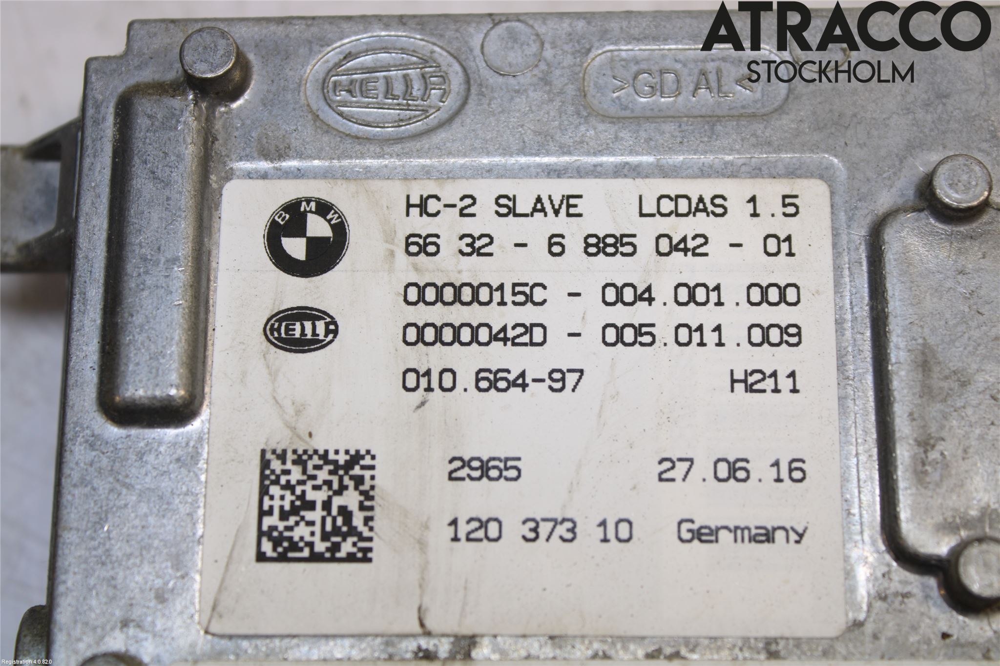 BMW 5 F10/F11/F18 09-17 Sensor Kollisjonsbeskyttelse