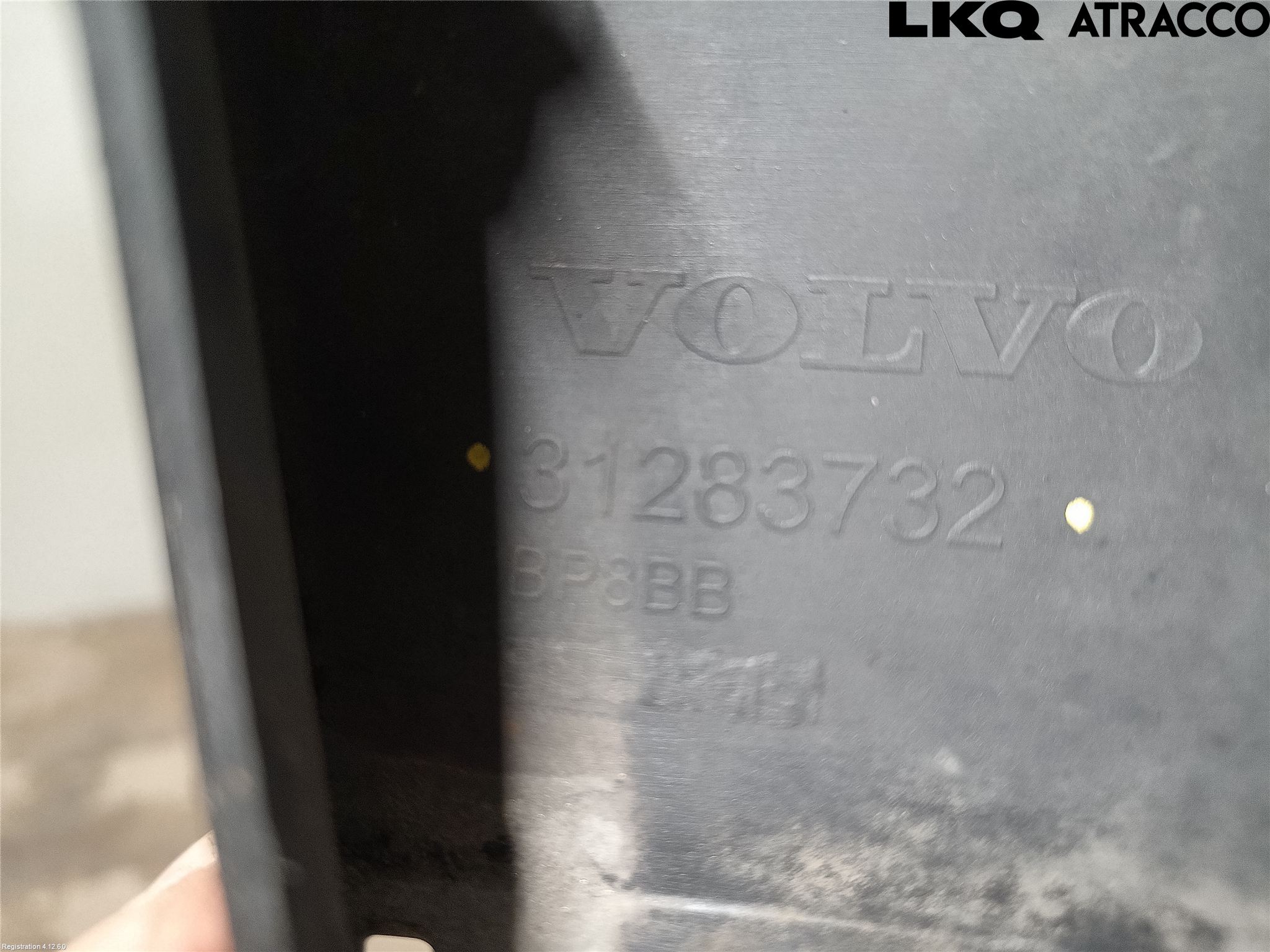 Volvo V40 12-19 Støtfanger Foran Plastdeksel