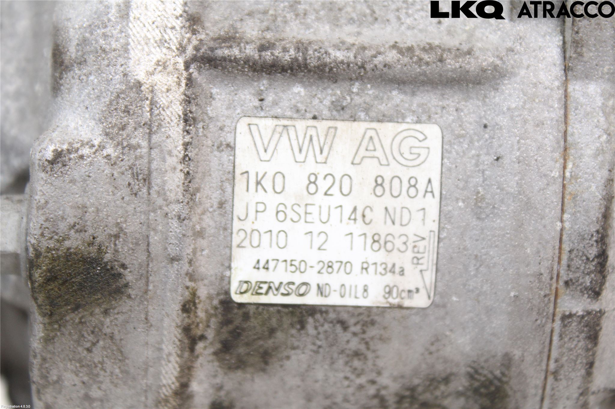 Skoda YETI Varme Ac Kompressor