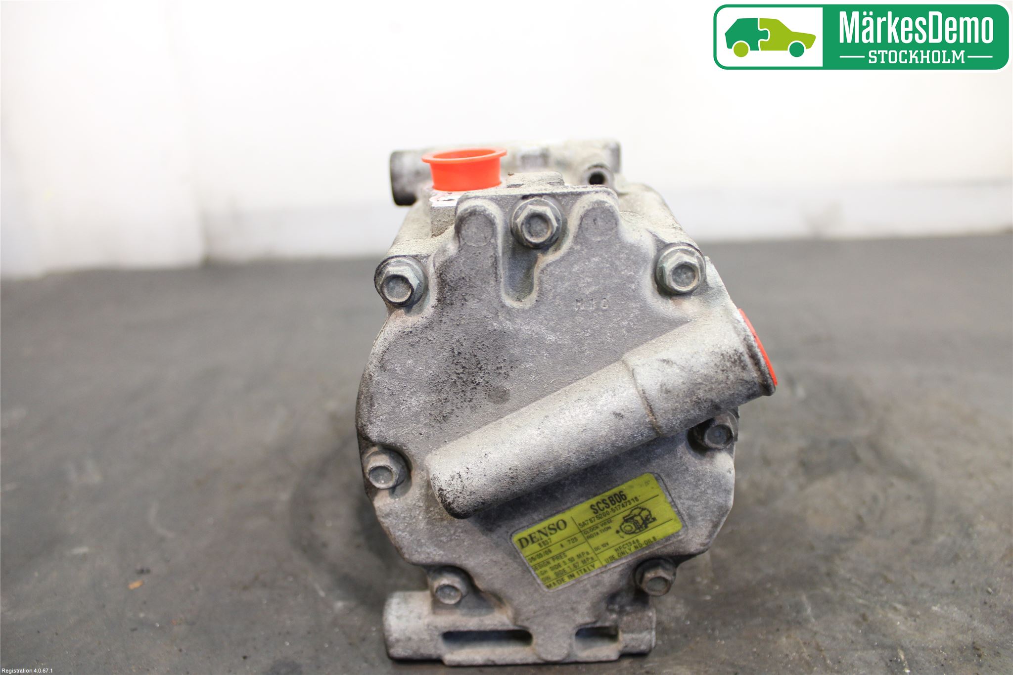 Ford KA 09-16 Varme Ac Kompressor