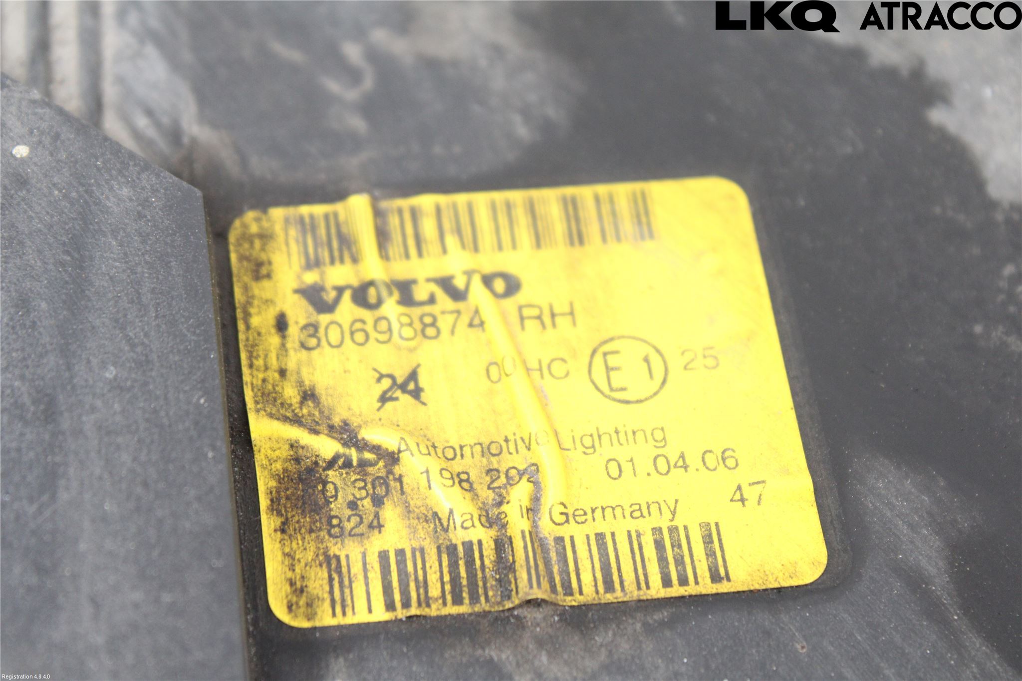Volvo S40 04-07 Frontlykt Venstre