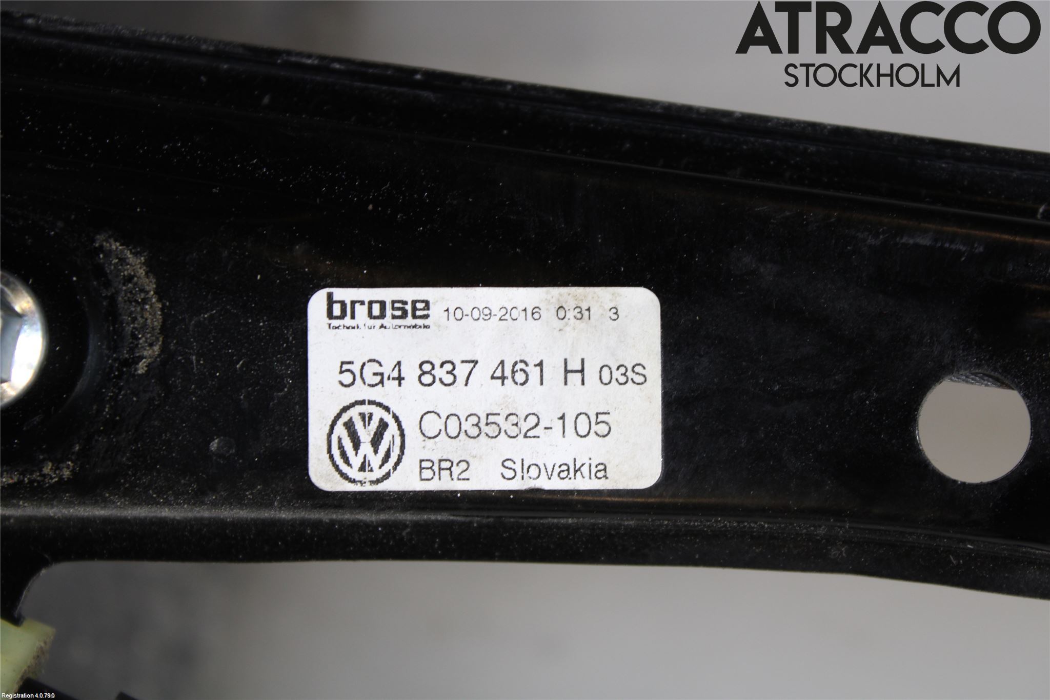 Volkswagen VW GOLF / E-GOLF VII 13-20 Vindusheis El Komp