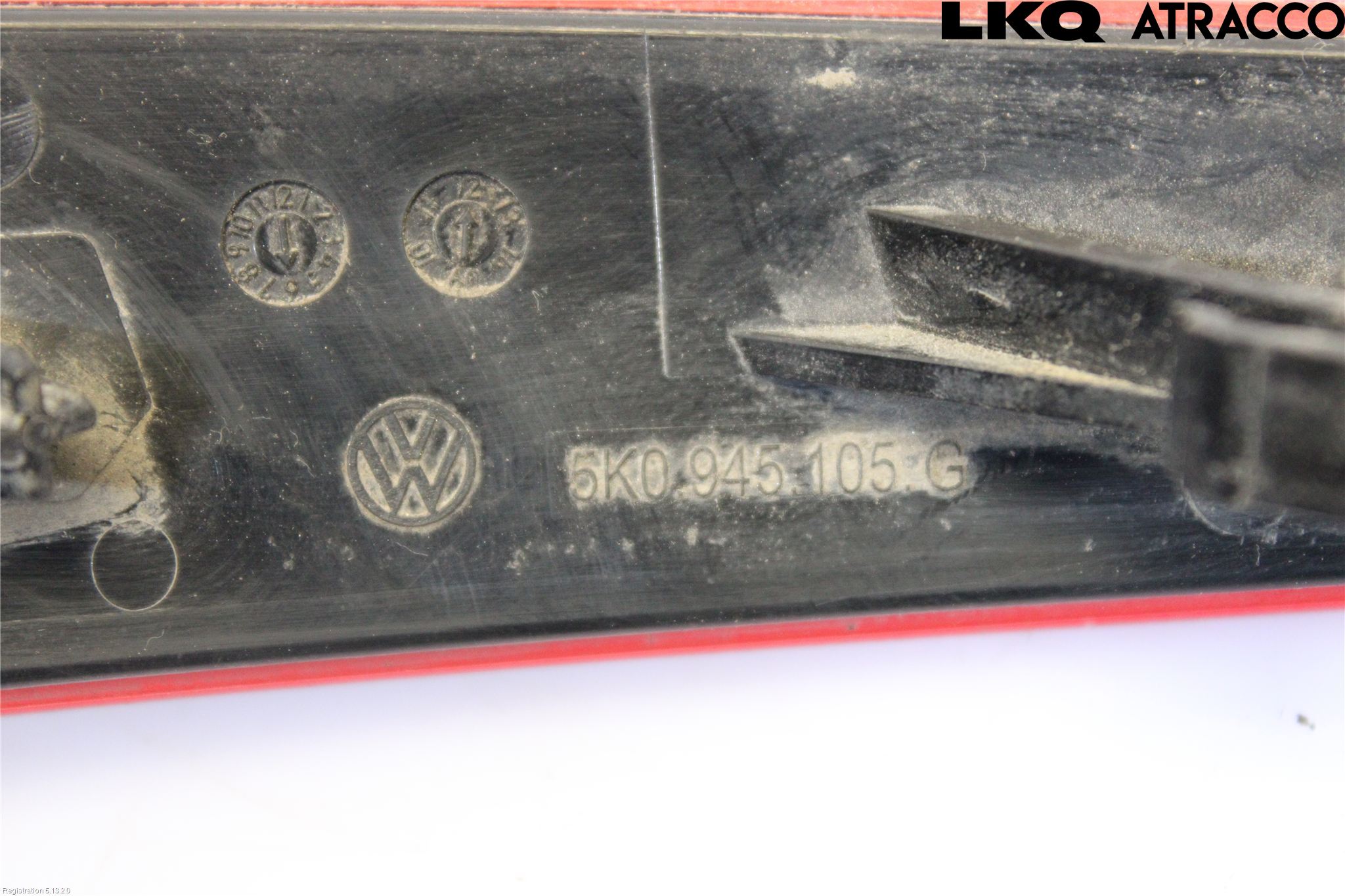 Volkswagen VW GOLF VI 09-13 Refleks Bak