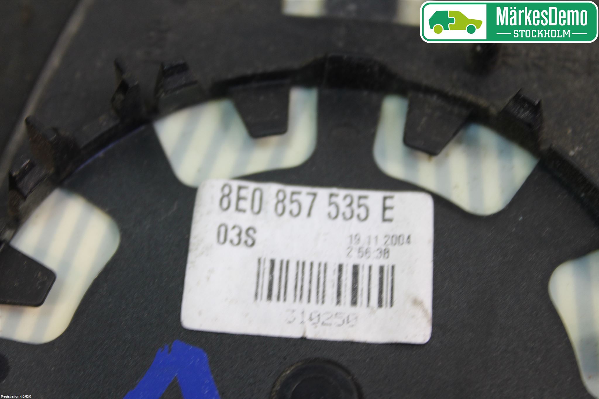 Audi A4/S4 05-07 Speil Glass V