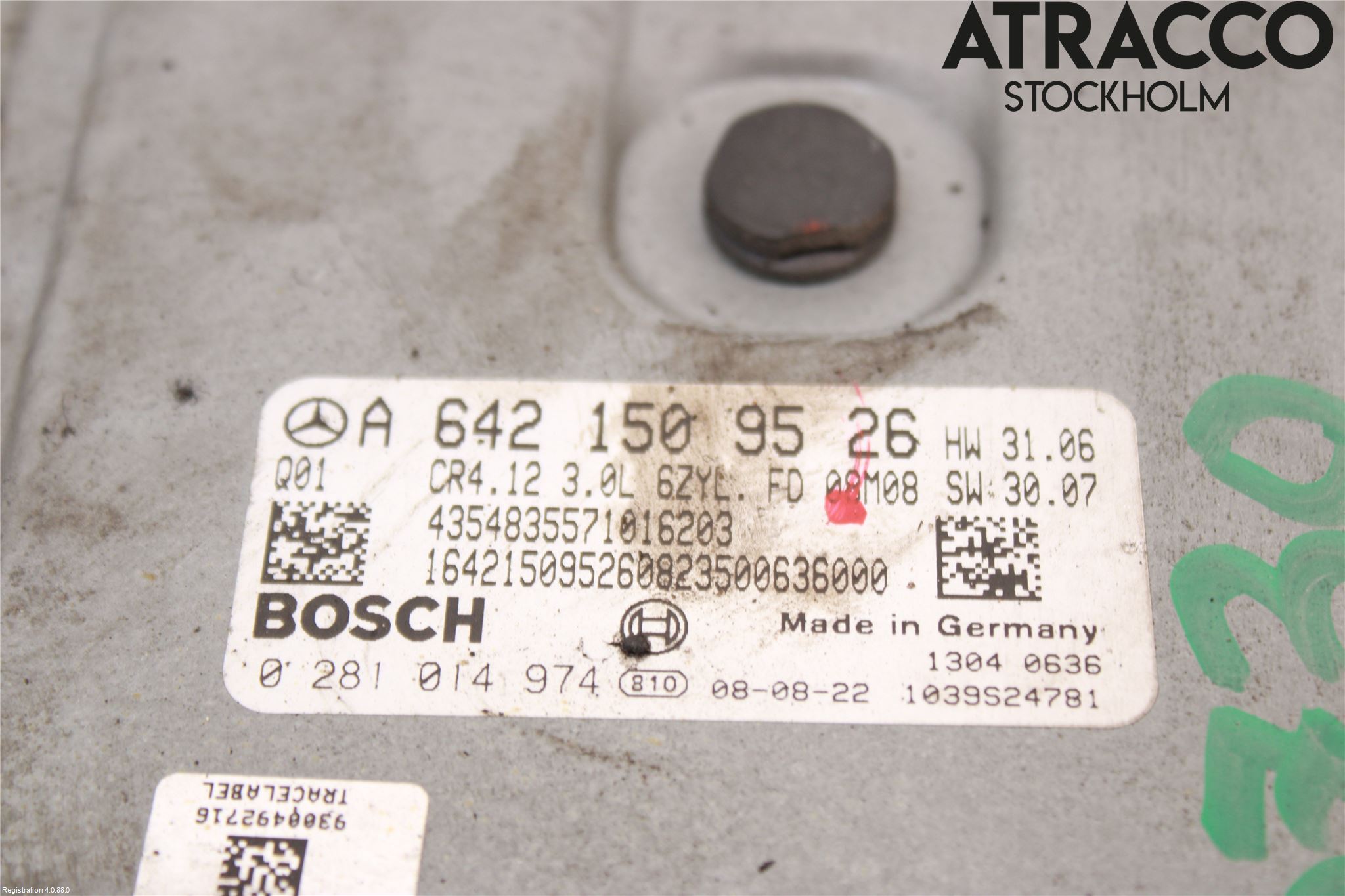 Mercedes-Benz MB R-KLASS (W251) 05-13 Styreenhet Dieselpumpe