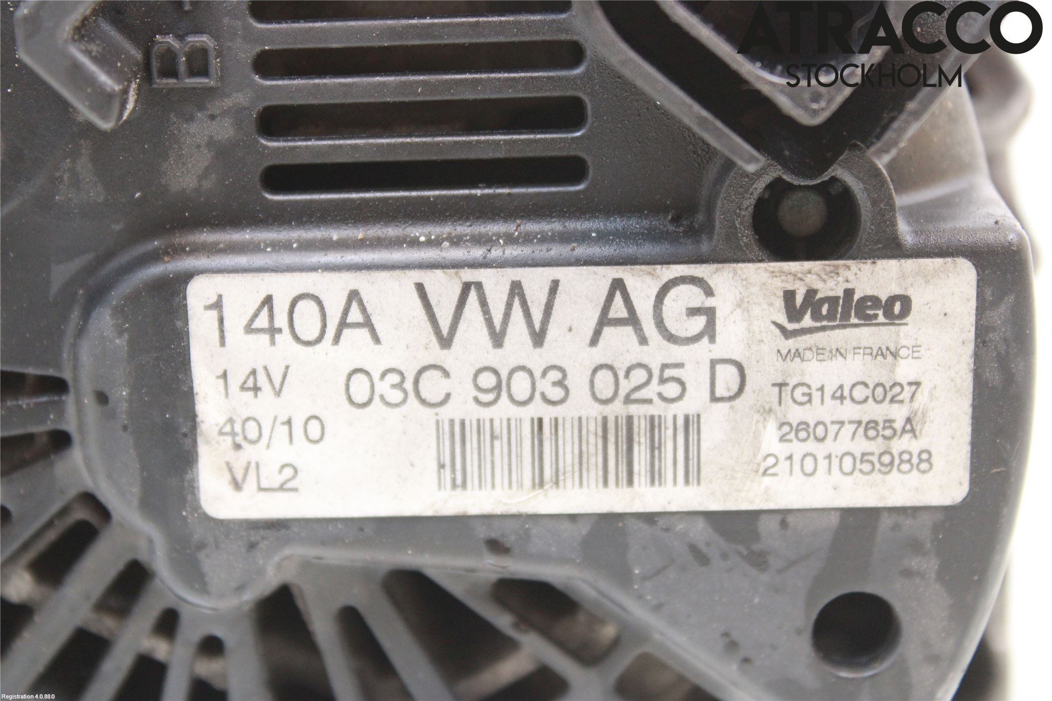 Volkswagen VW GOLF PLUS/CROSS GOLF 04-14 Dynamo