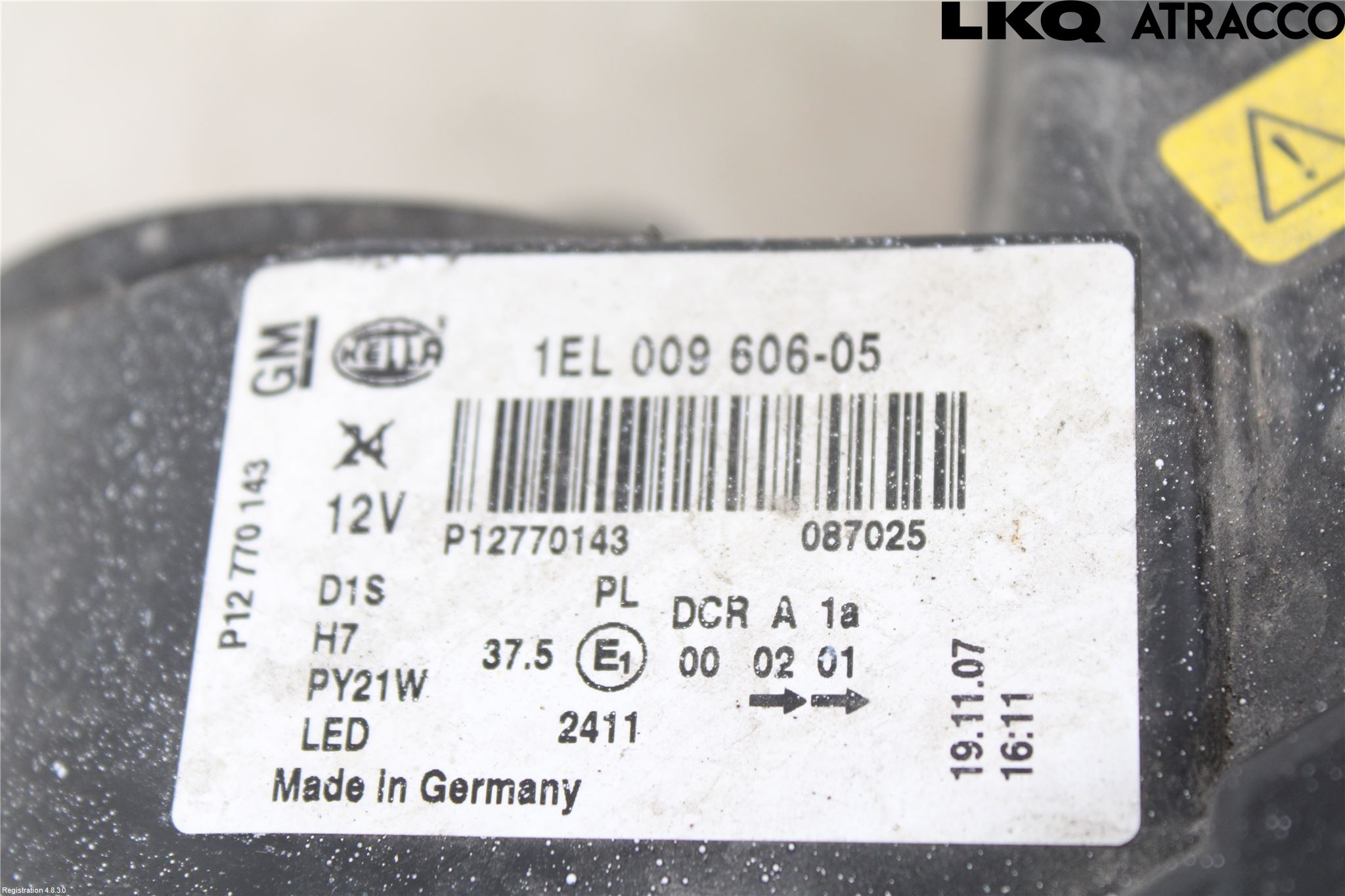 Saab 9-3 VER2/VER3 08-15 Frontlykt Venstre