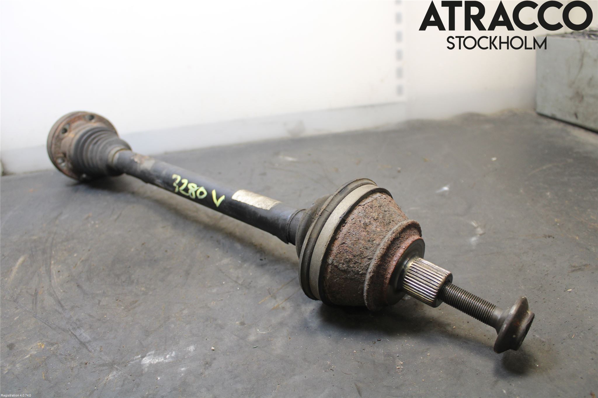 Audi A6/S6     05-11 Drivaksel Foran Kompl Venstre
