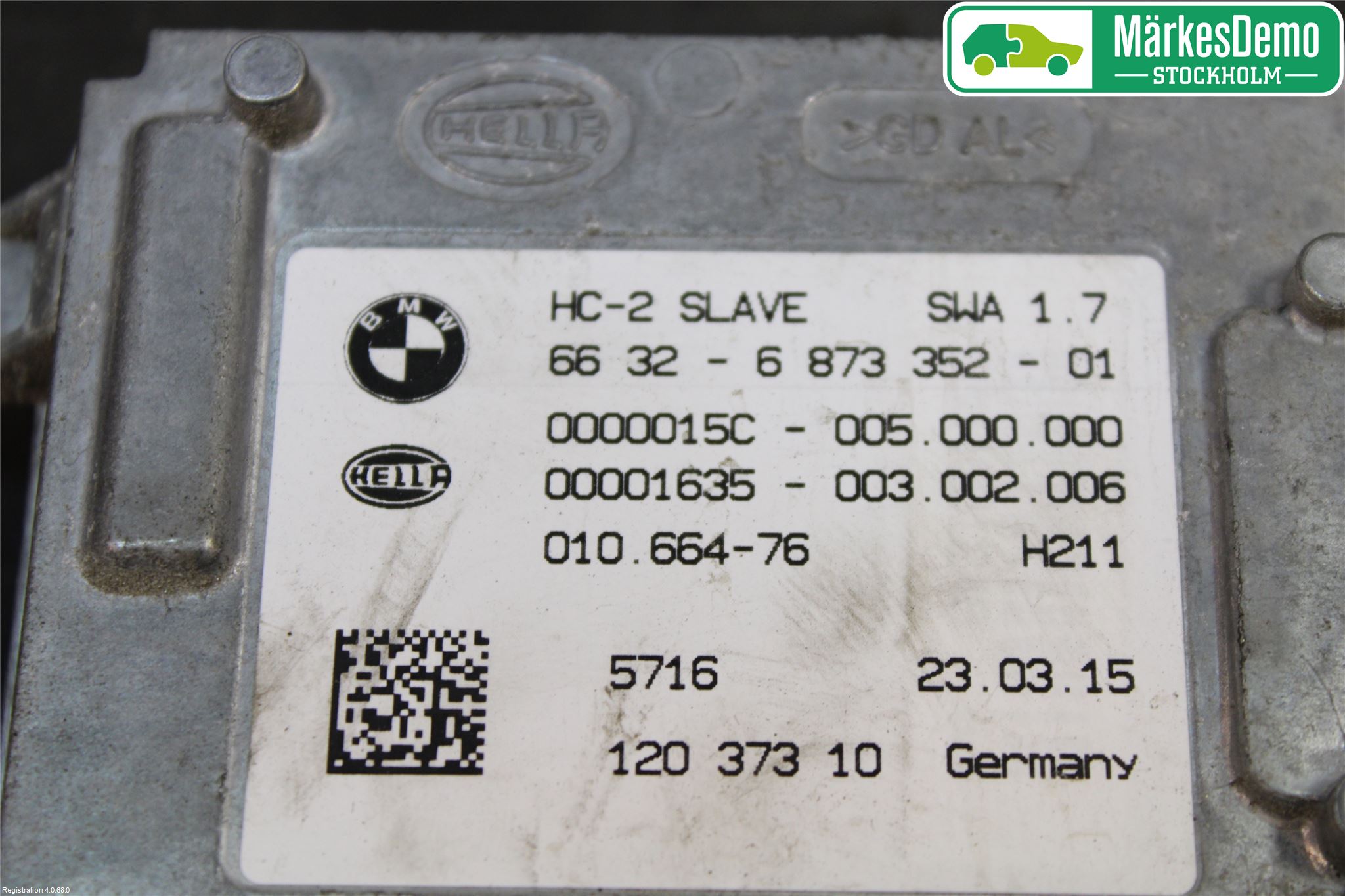 BMW X5 F15 13-18 Sensor Kollisjonsbeskyttelse