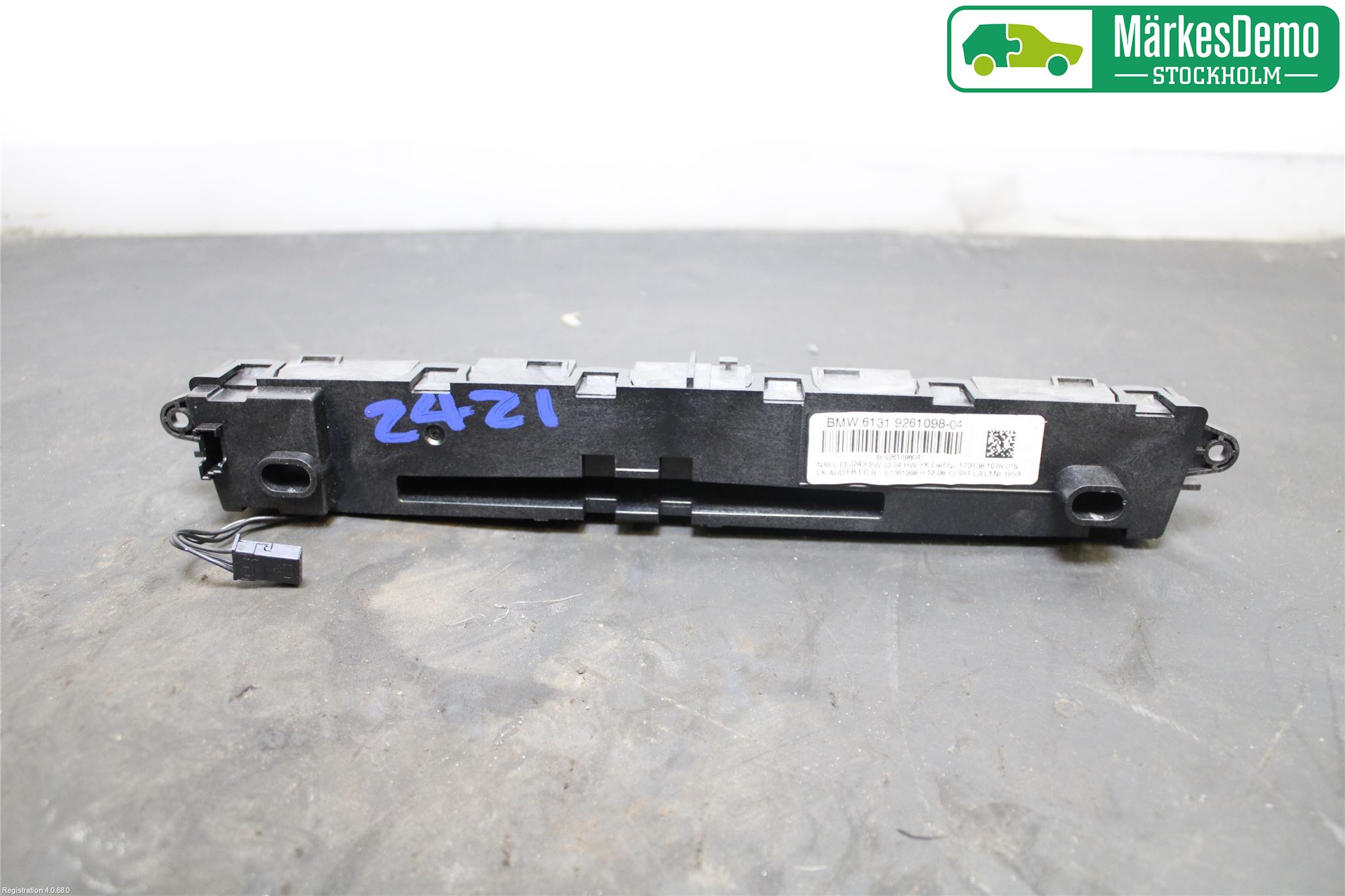 BMW 1 F20/F21 11-19 Stereo Radio Med Cd