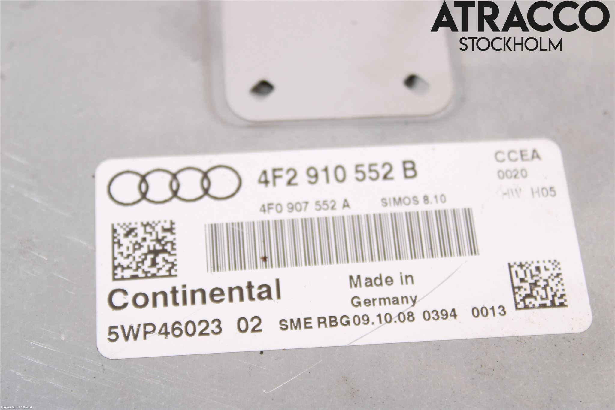 Audi A6/S6     05-11 Styreenhet Innsprøytning